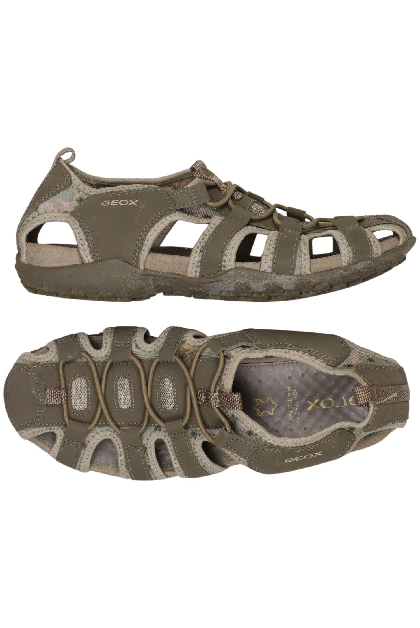 

Geox Damen Sandale, grün, Gr. 41