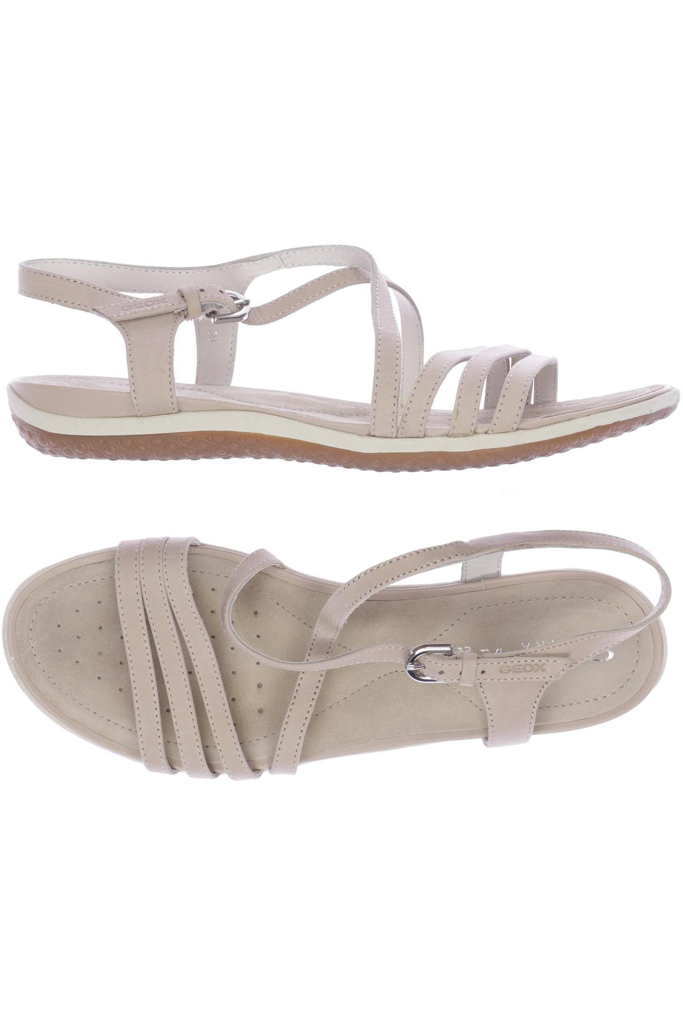 

Geox Damen Sandale, beige, Gr. 39
