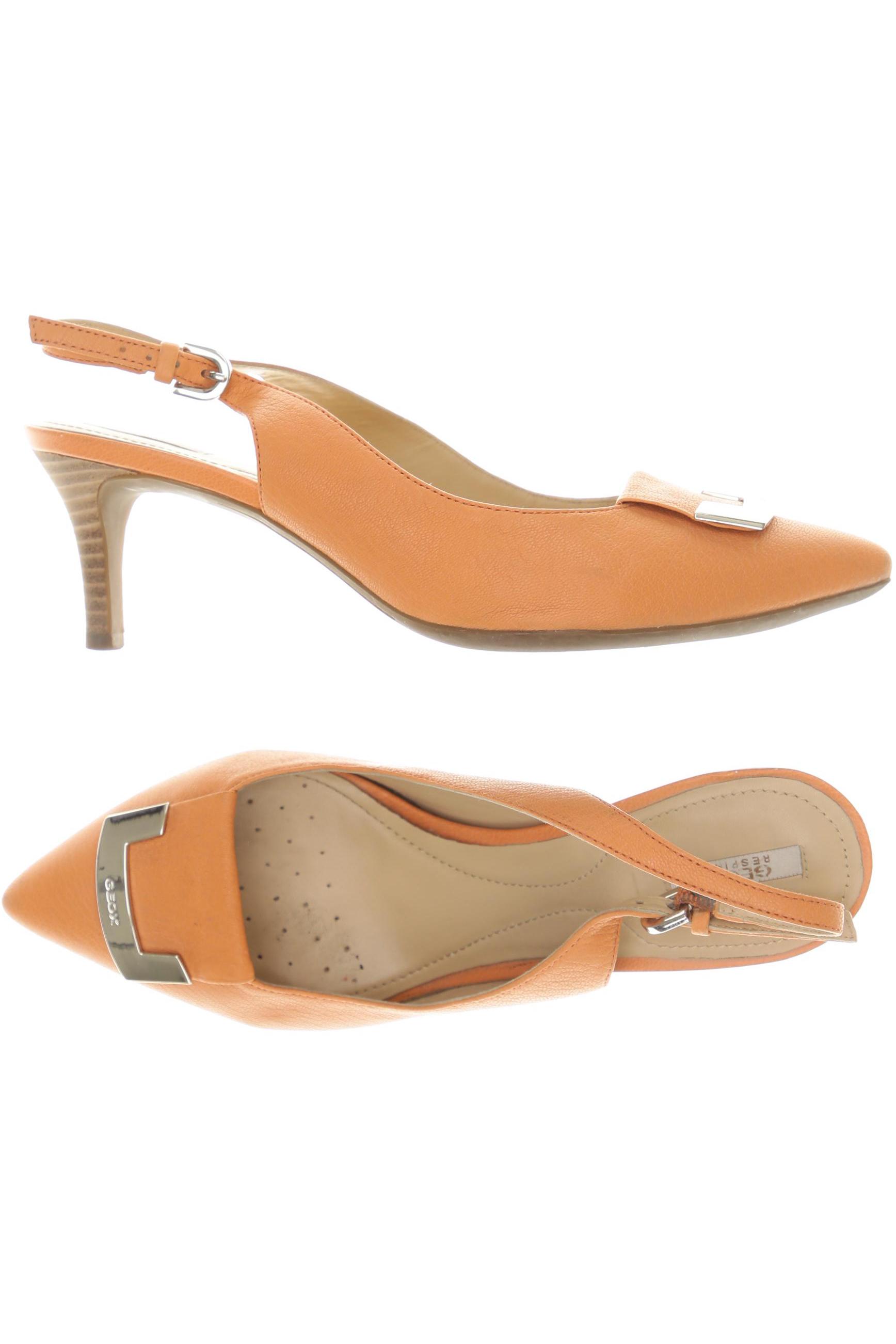 

Geox Damen Sandale, orange, Gr. 36