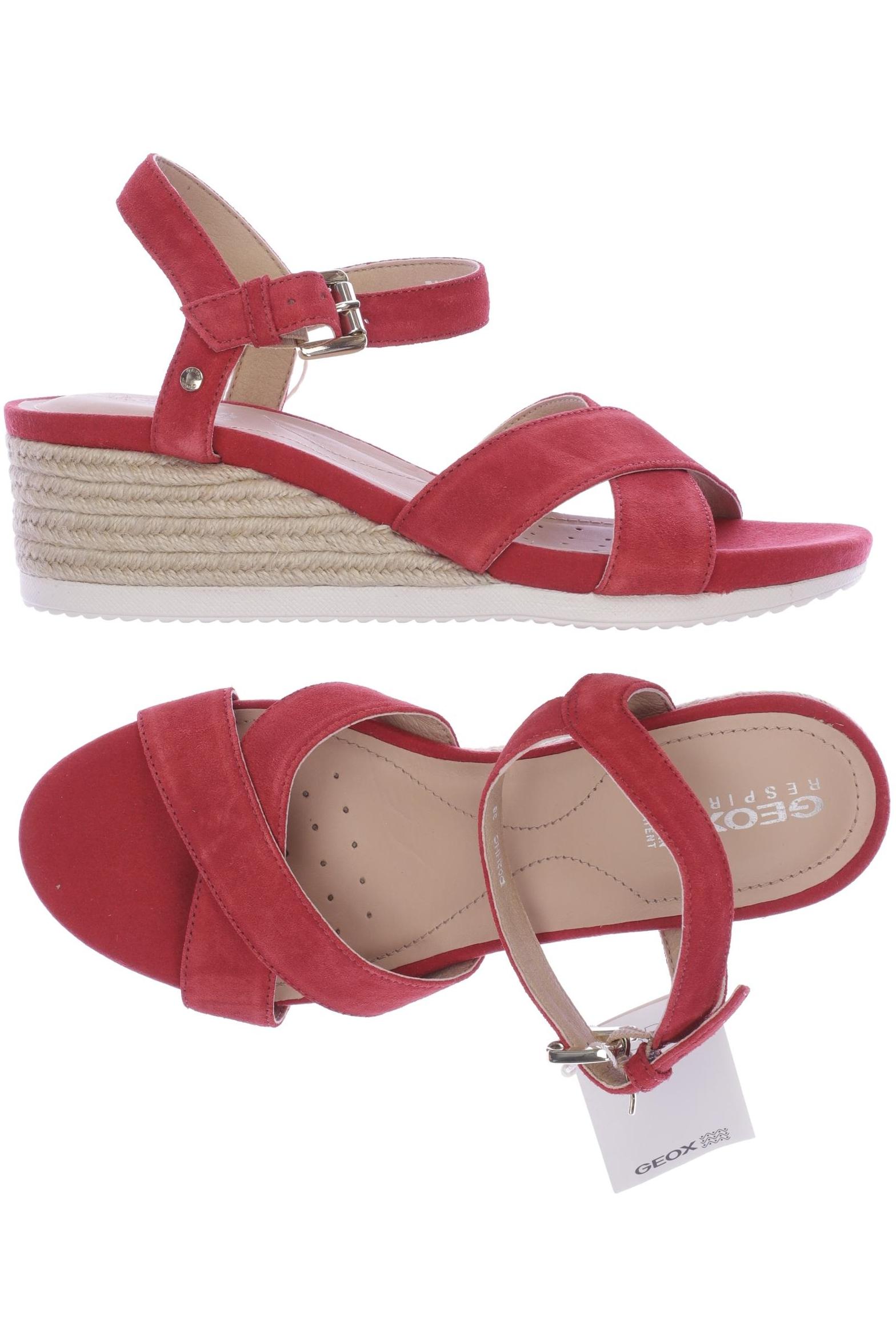 

Geox Damen Sandale, rot, Gr. 38