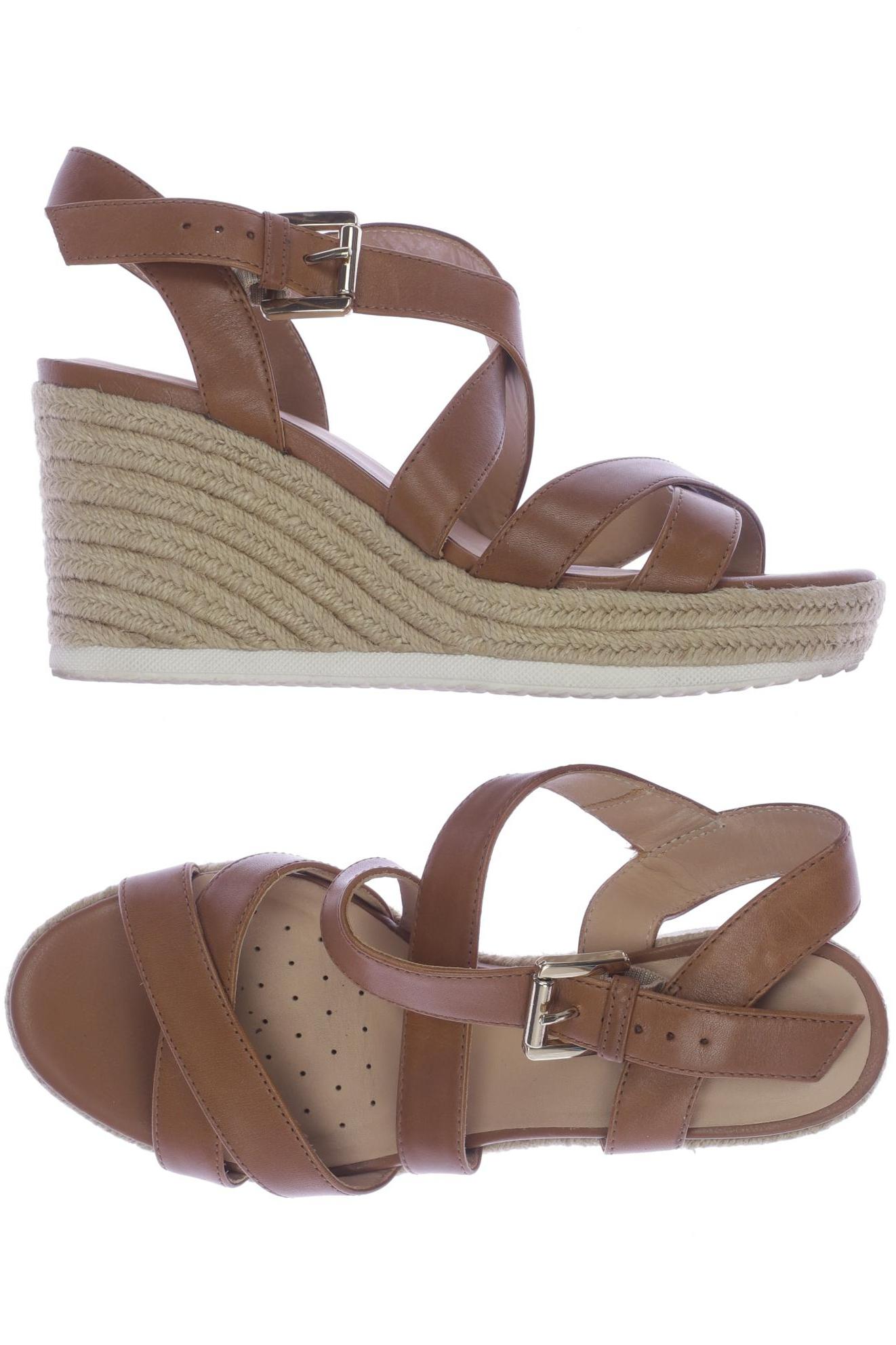 

Geox Damen Sandale, beige, Gr. 36