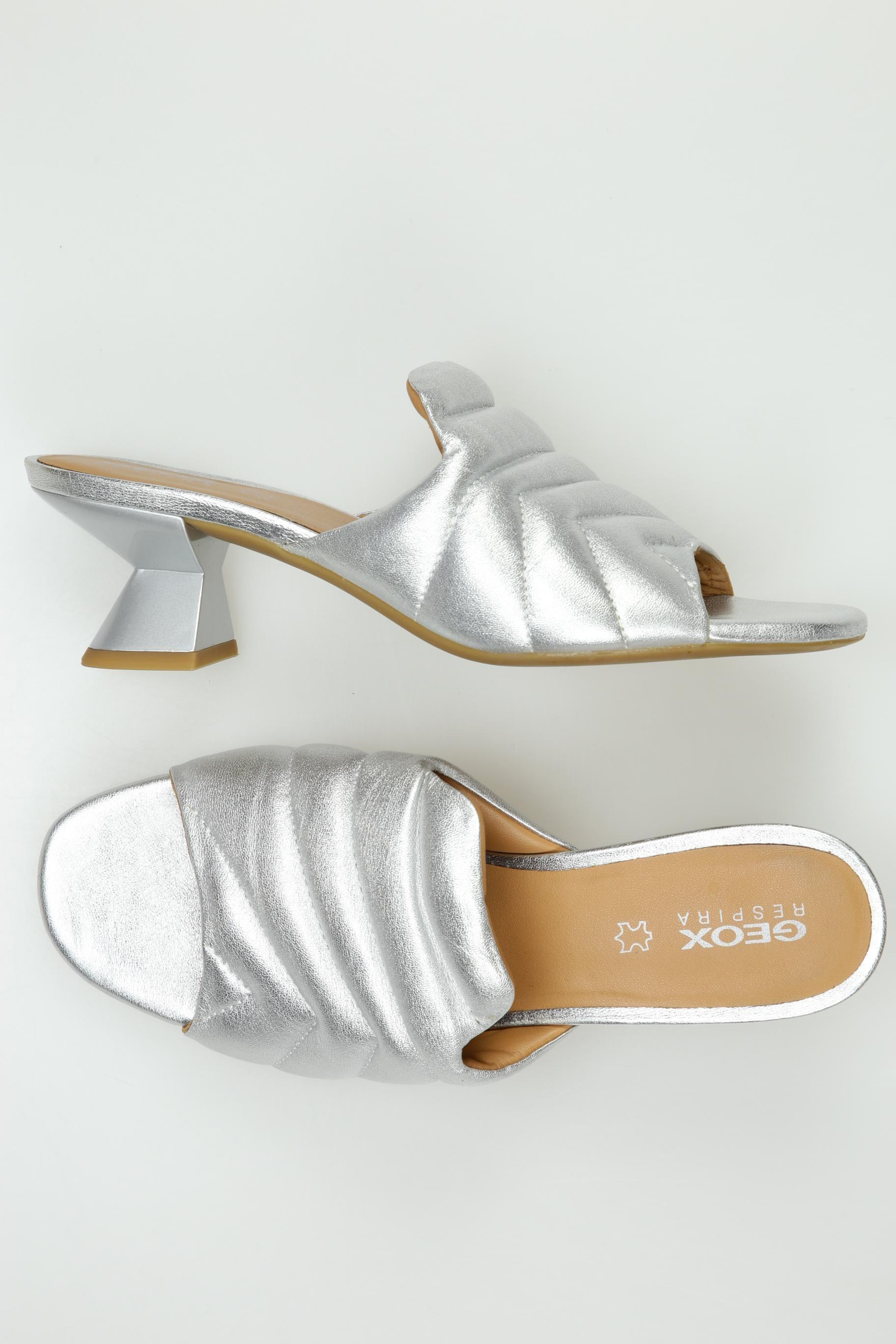 

Geox Damen Sandale, silber, Gr. 37.5