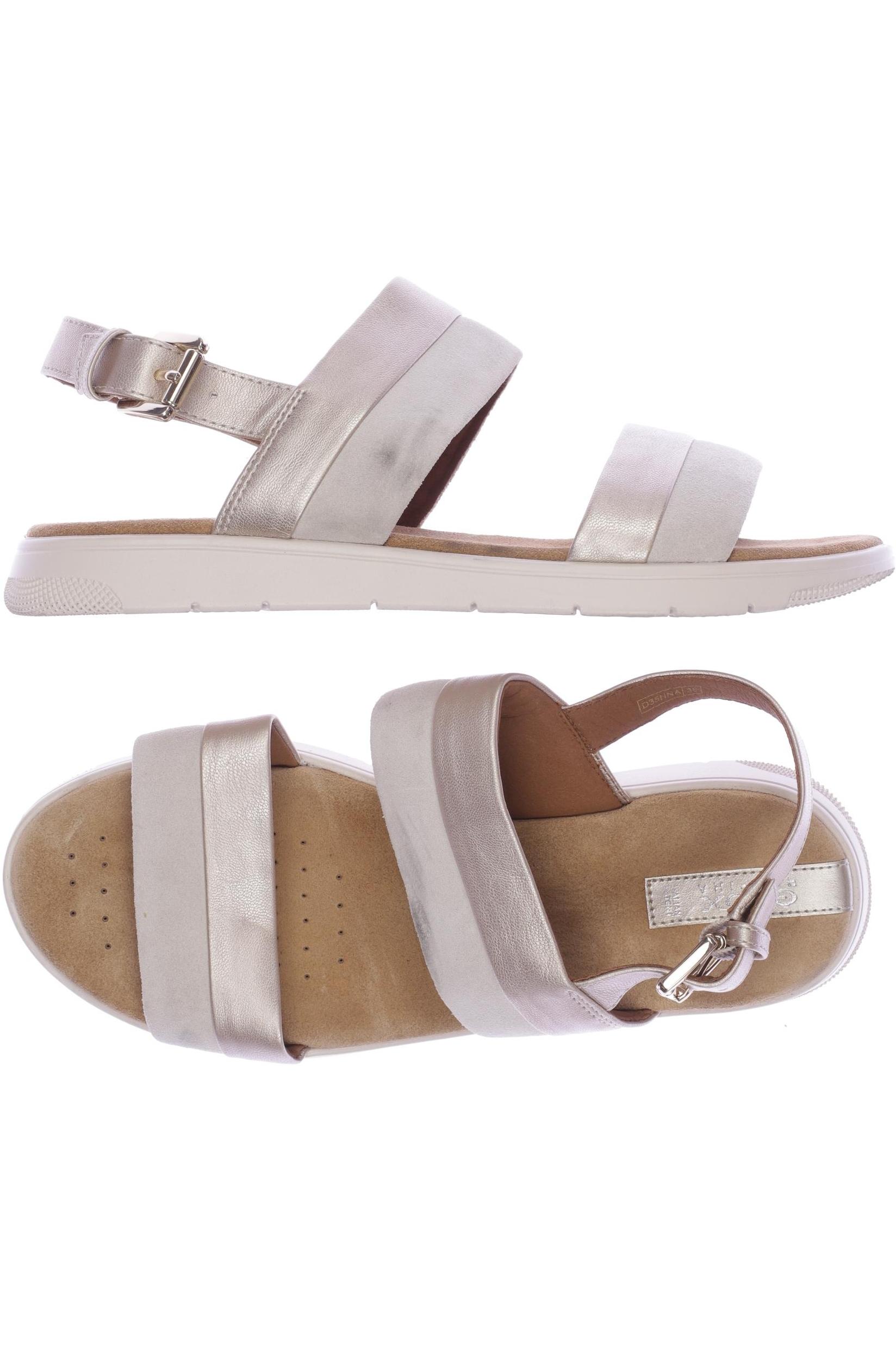 

Geox Damen Sandale, beige, Gr. 38