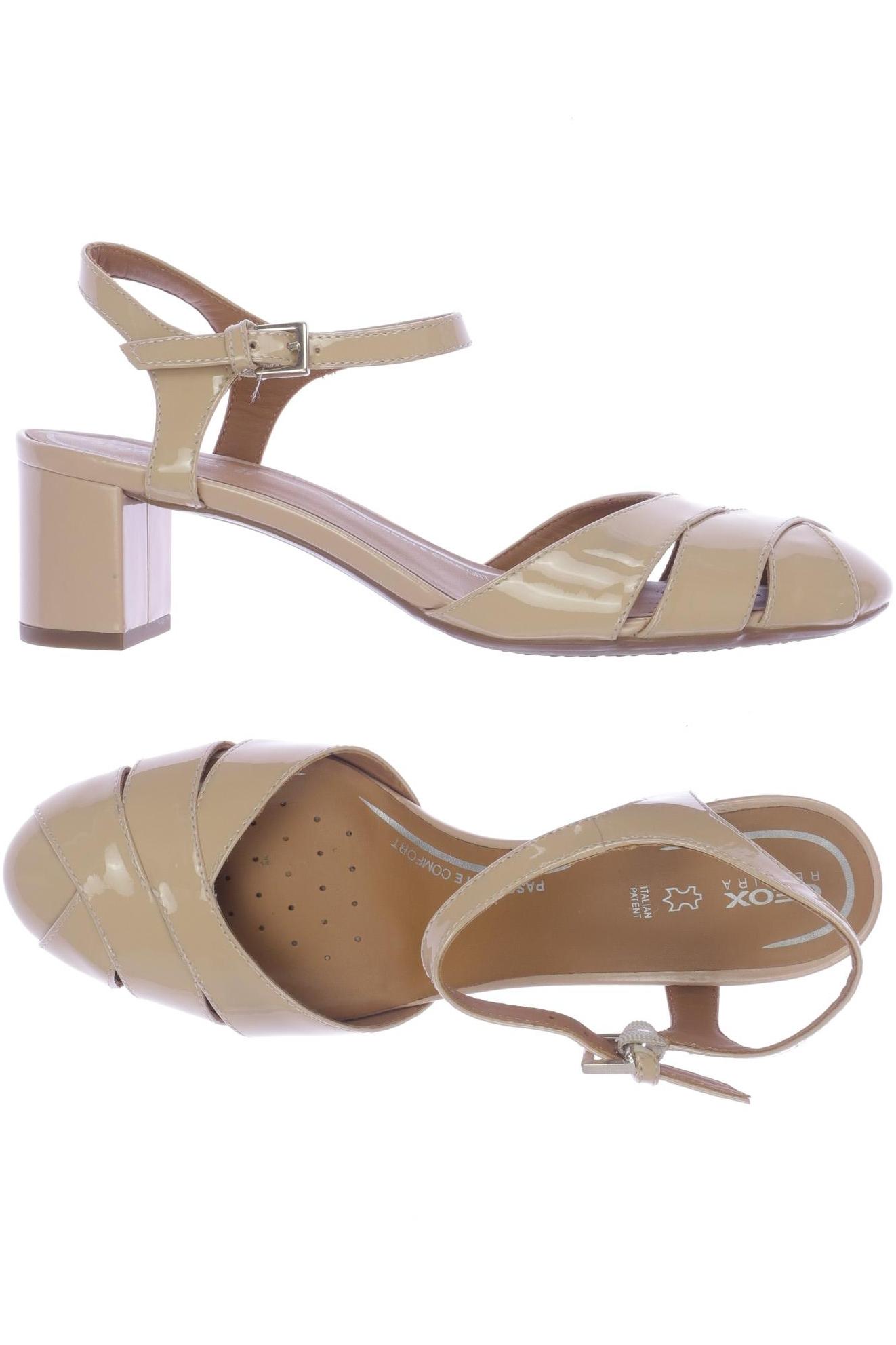 

Geox Damen Sandale, beige, Gr. 37