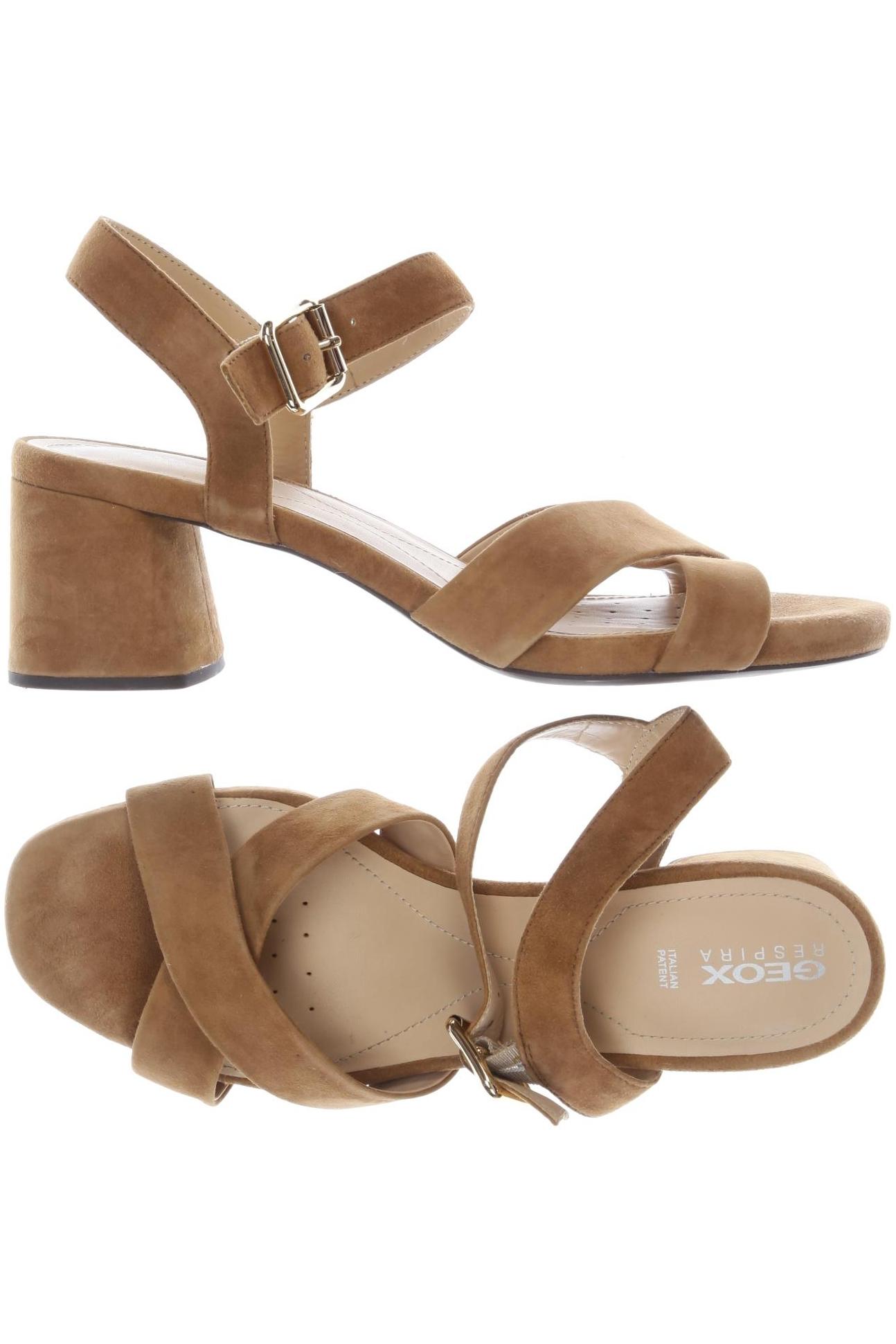 

Geox Damen Sandale, braun, Gr. 38