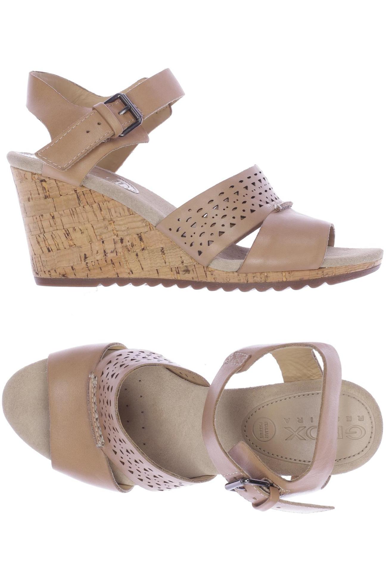 

Geox Damen Sandale, beige, Gr. 36