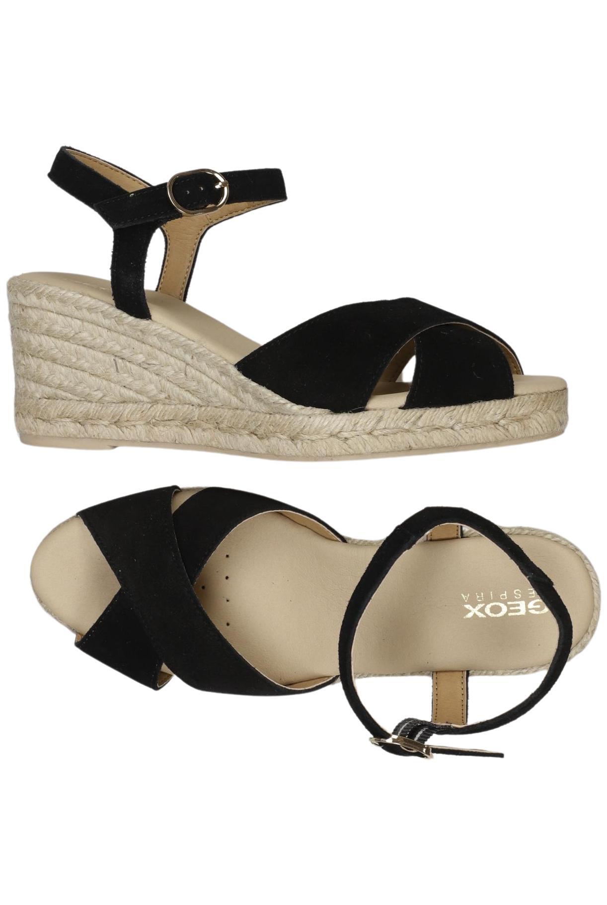 

Geox Damen Sandale, schwarz, Gr. 37