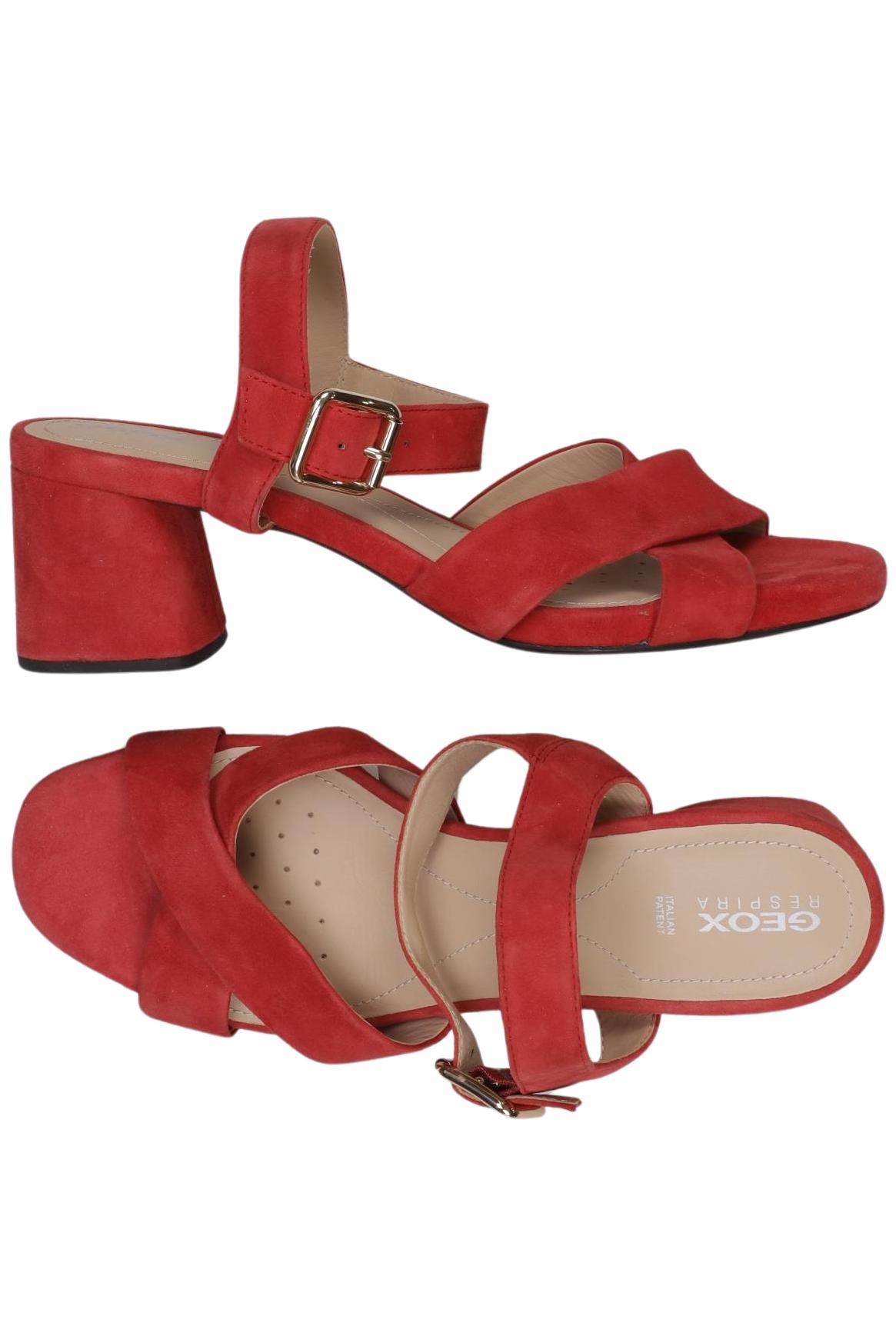 

Geox Damen Sandale, rot, Gr. 40
