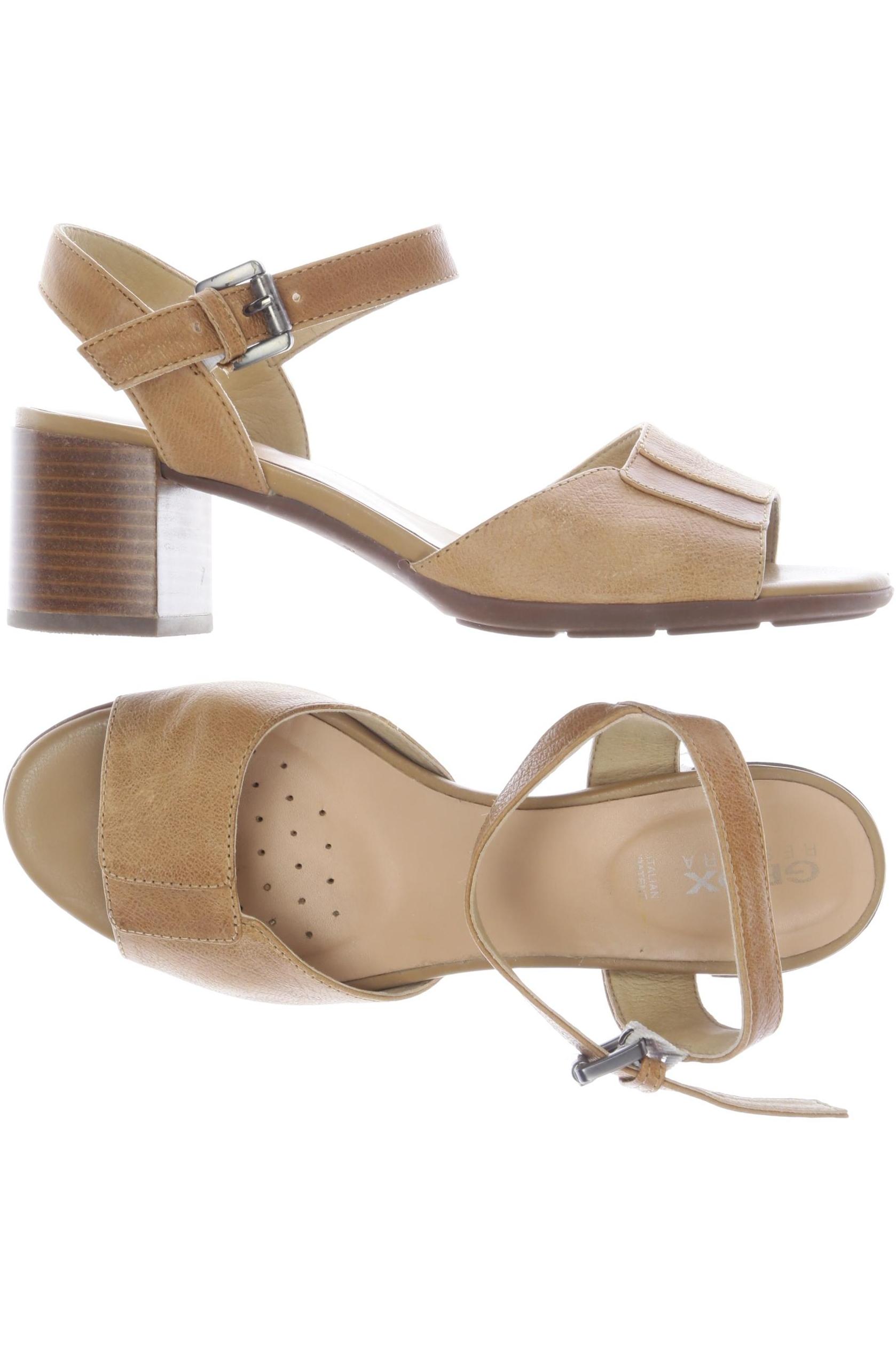 

Geox Damen Sandale, beige, Gr. 38