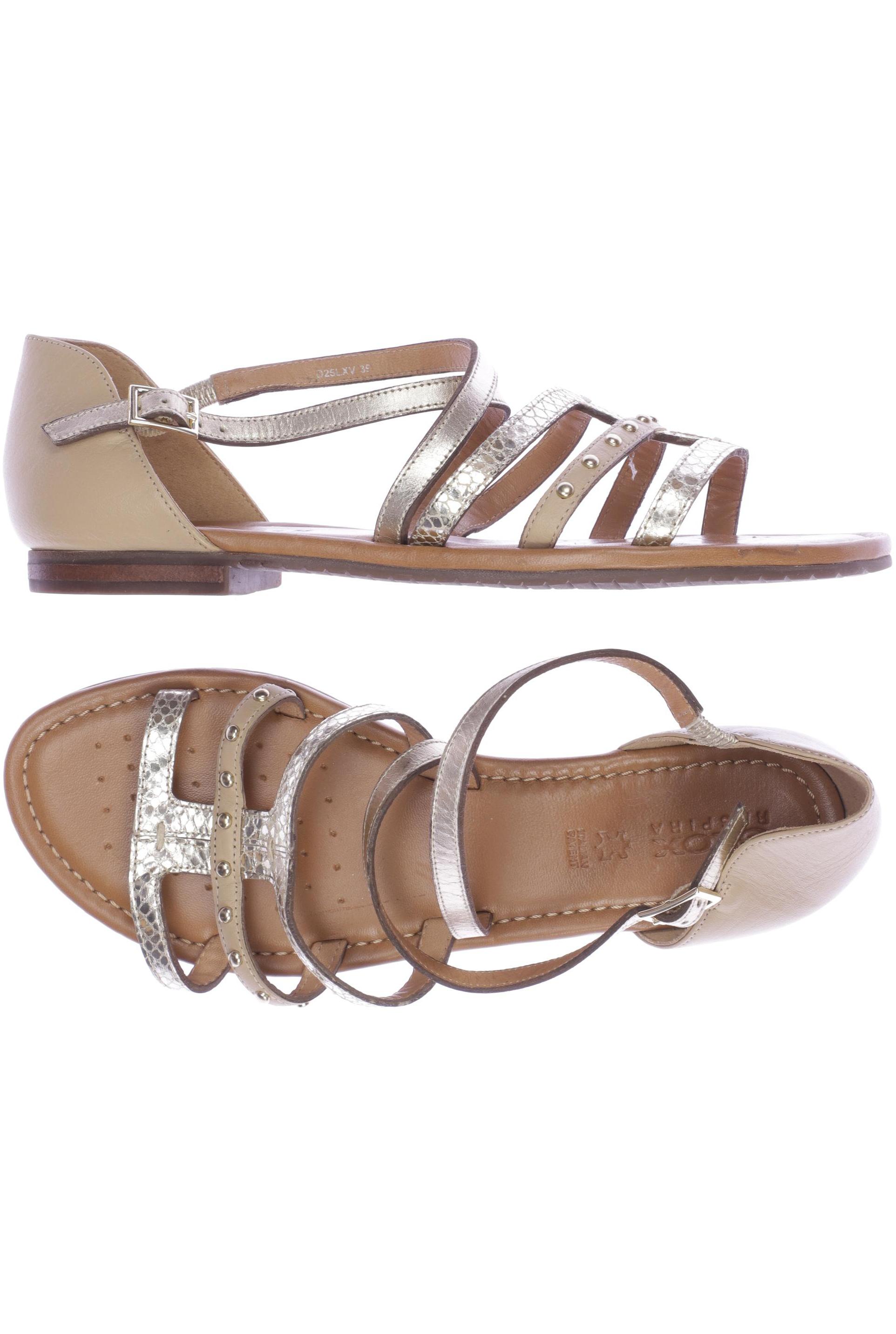 

Geox Damen Sandale, beige, Gr. 39