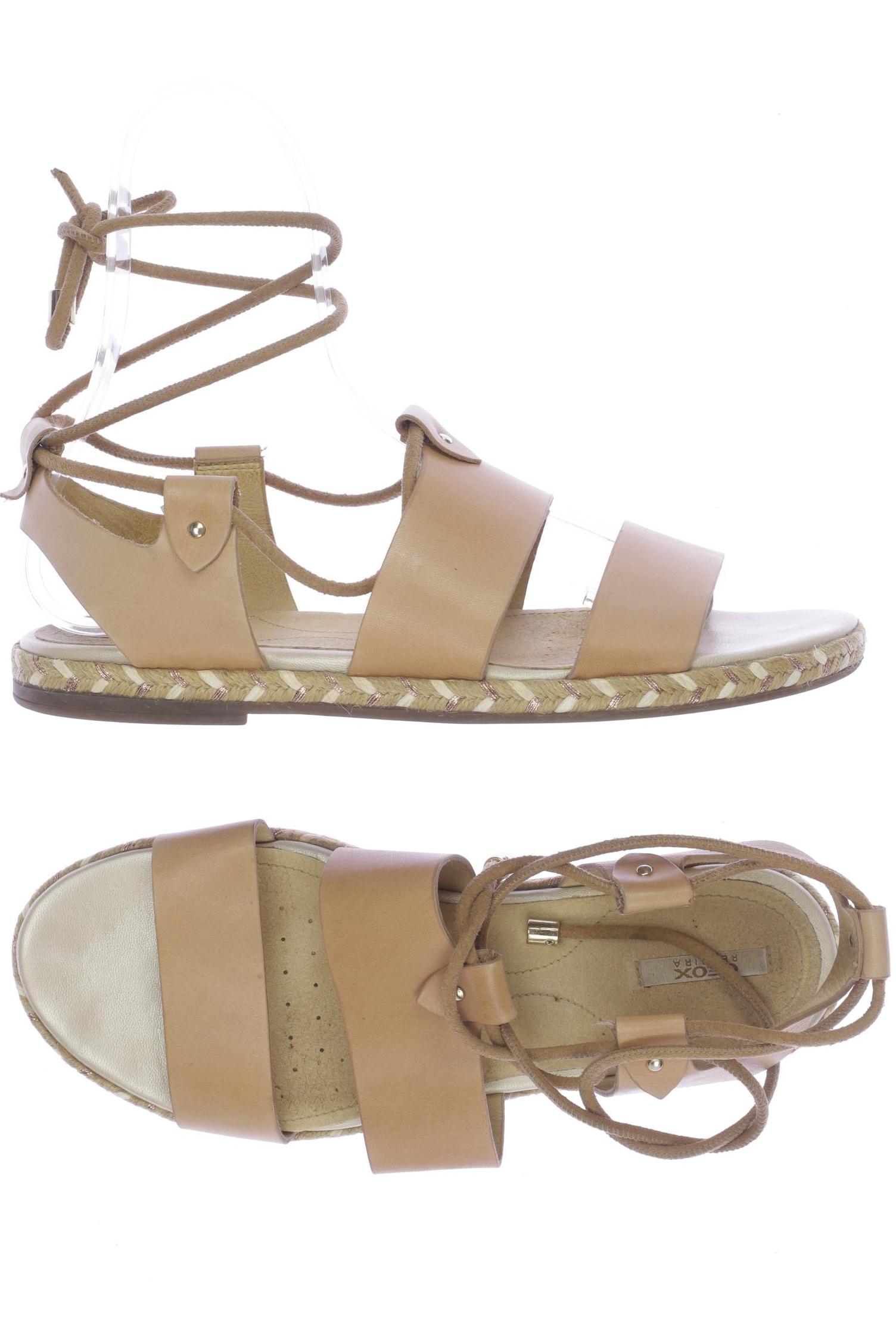 

Geox Damen Sandale, beige, Gr. 38