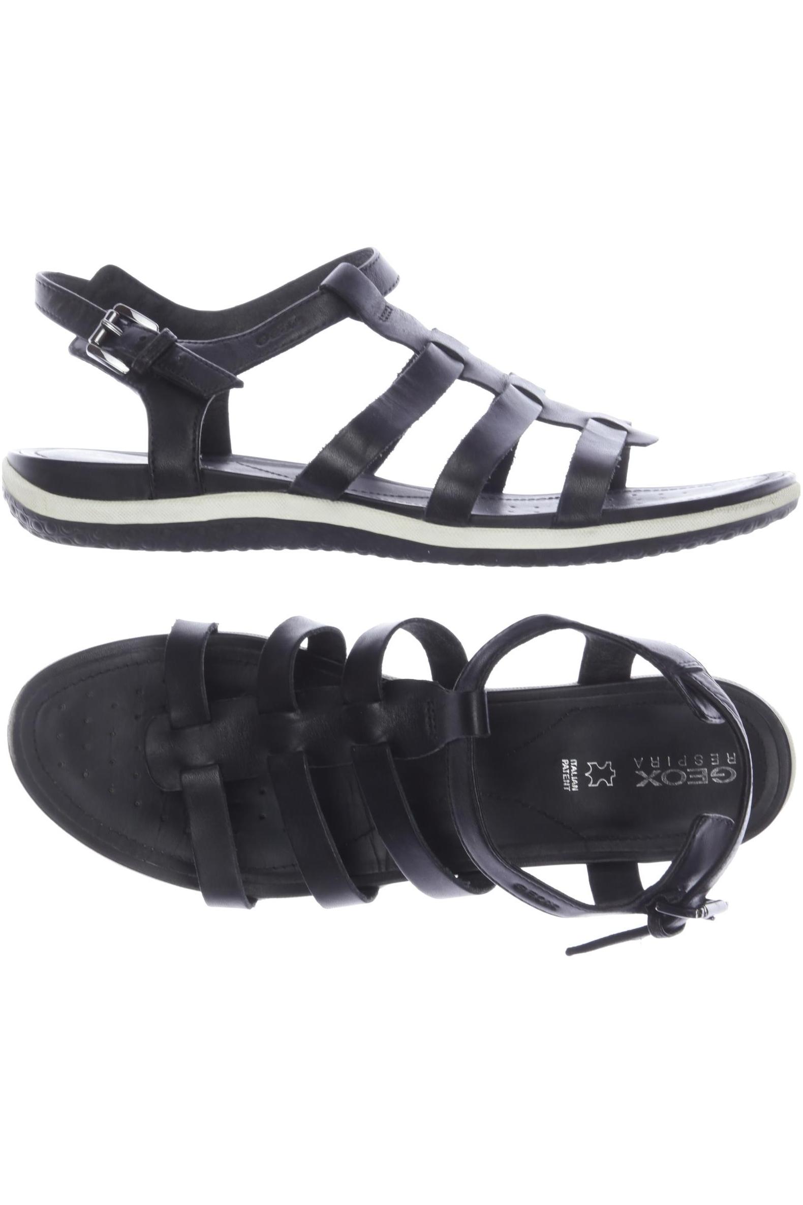 

Geox Damen Sandale, schwarz, Gr. 42