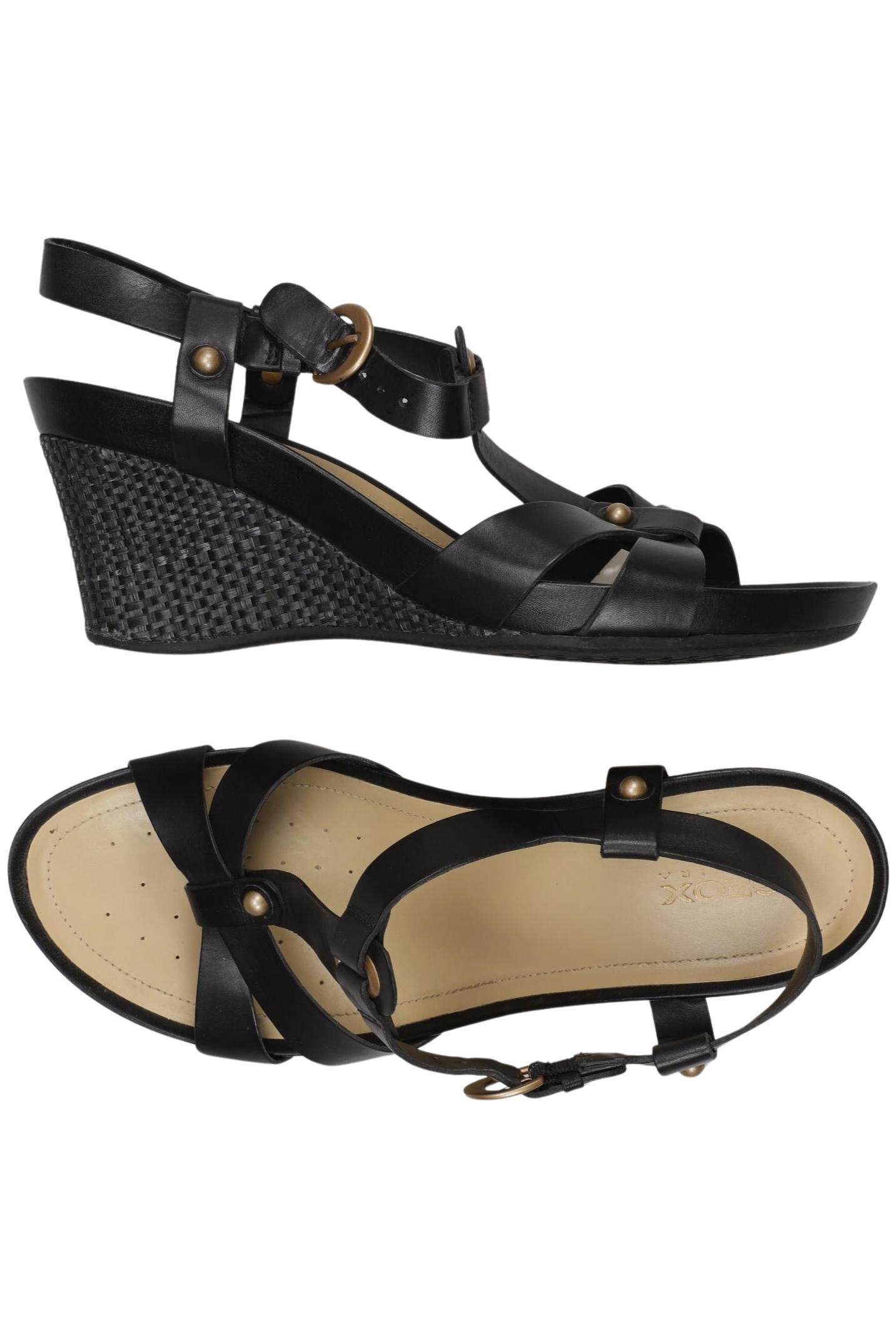 

Geox Damen Sandale, schwarz, Gr. 40