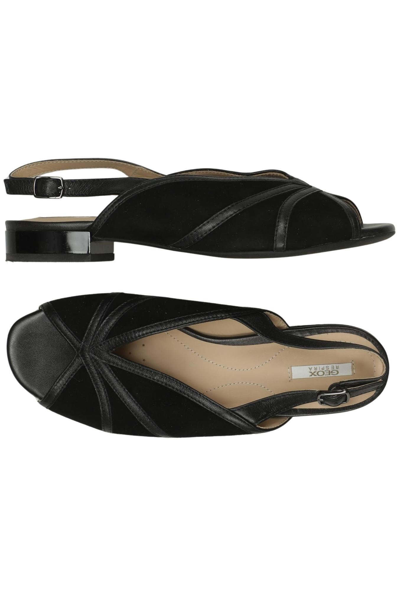 

Geox Damen Sandale, schwarz, Gr. 38