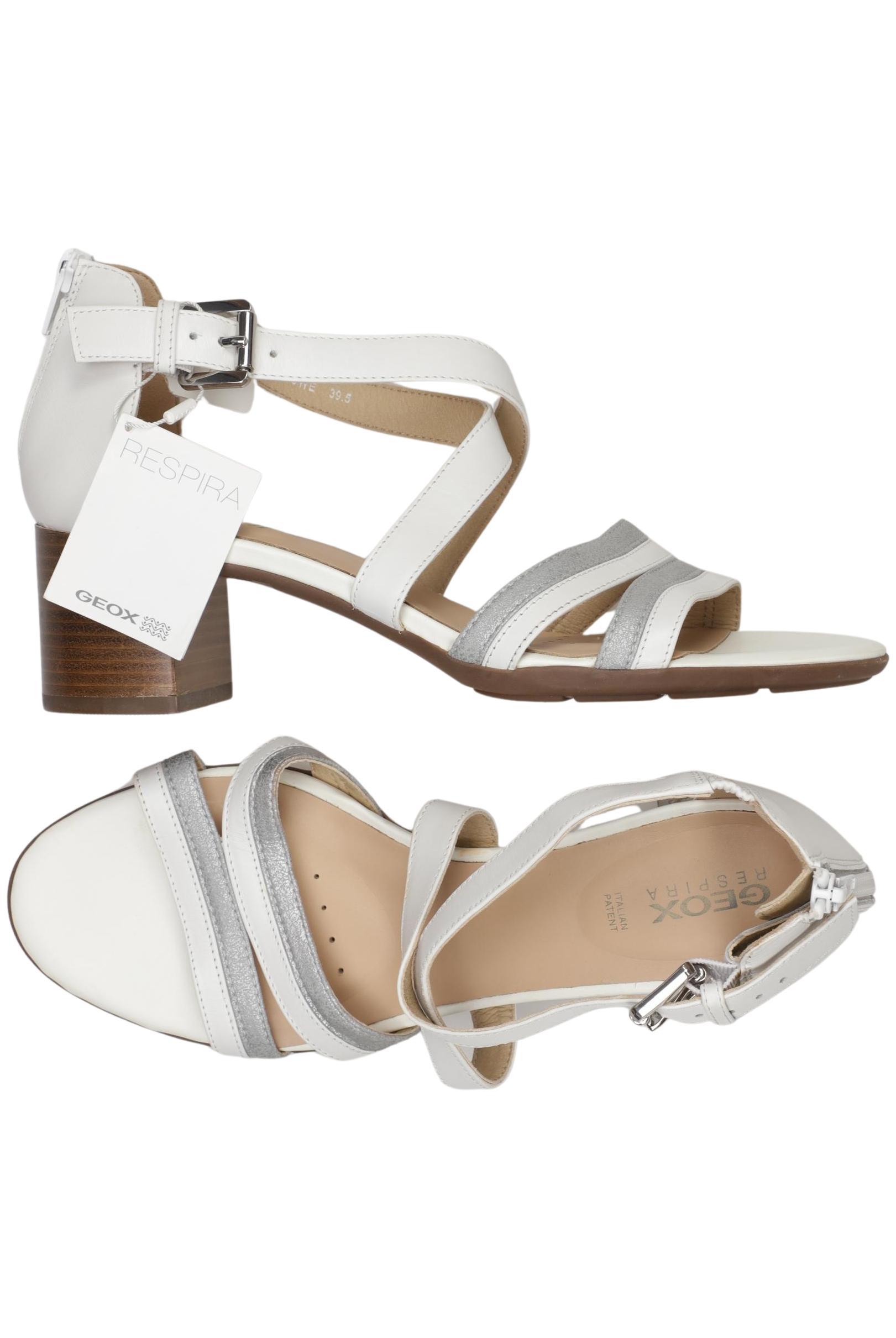 

Geox Damen Sandale, weiß, Gr. 39.5