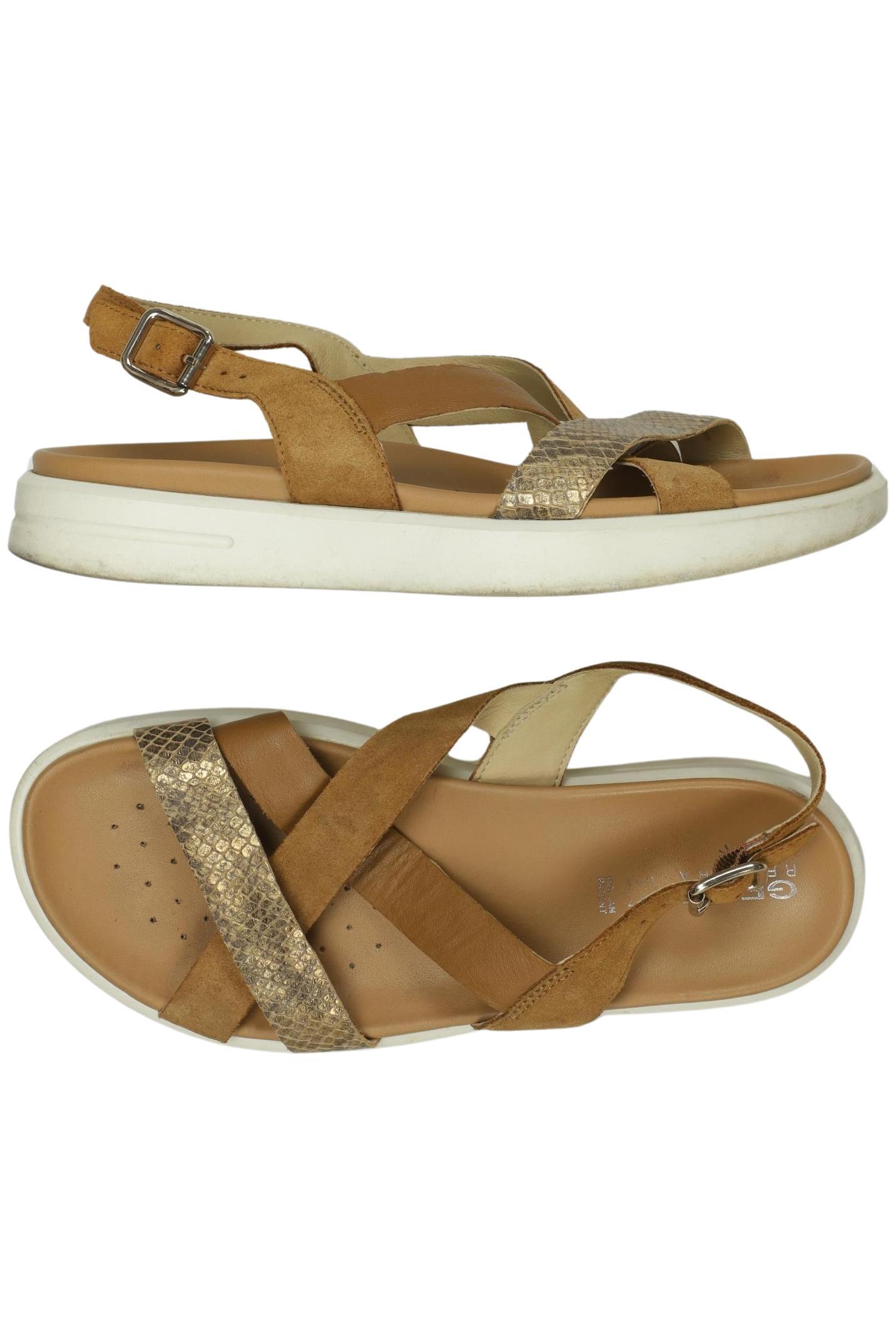 

Geox Damen Sandale, braun, Gr. 38