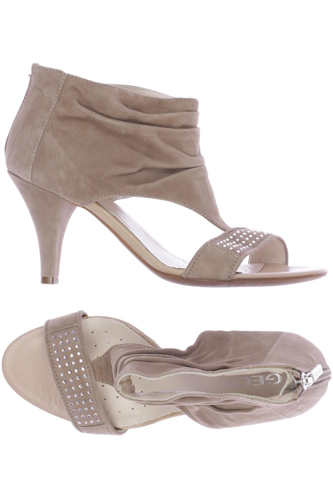 

Geox Damen Sandale, beige, Gr. 39