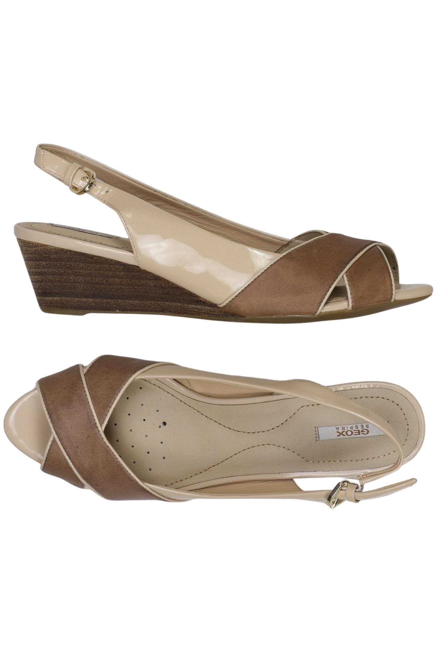 

Geox Damen Sandale, beige, Gr. 39