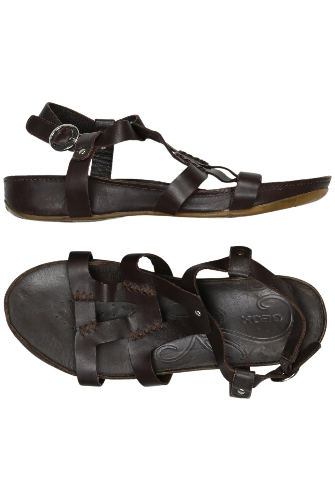 

Geox Damen Sandale, braun, Gr. 38