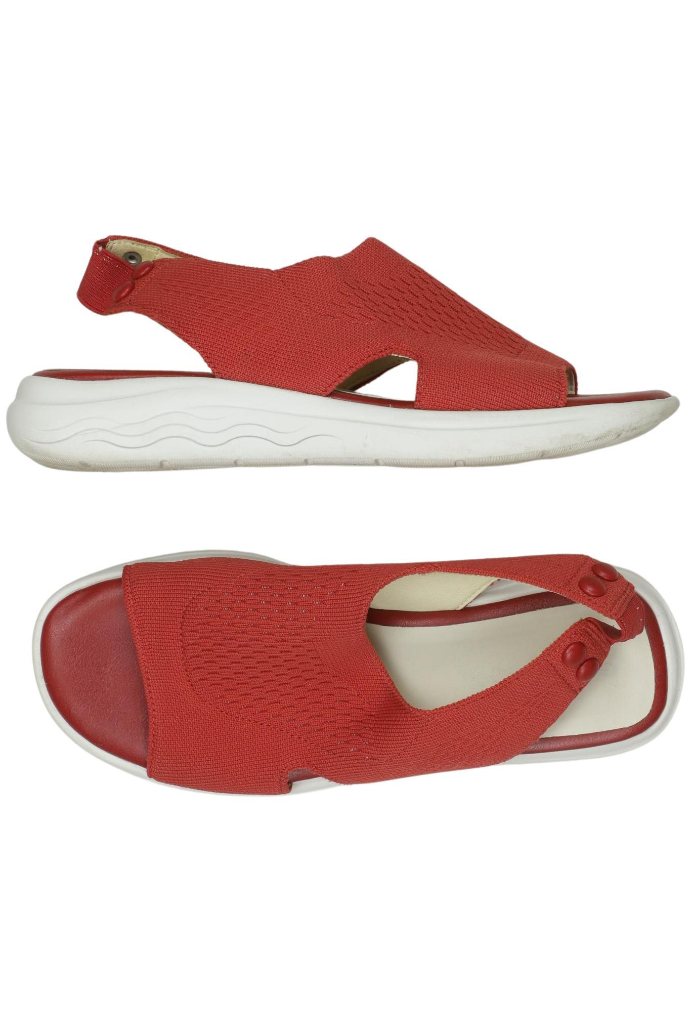 

Geox Damen Sandale, rot, Gr. 38