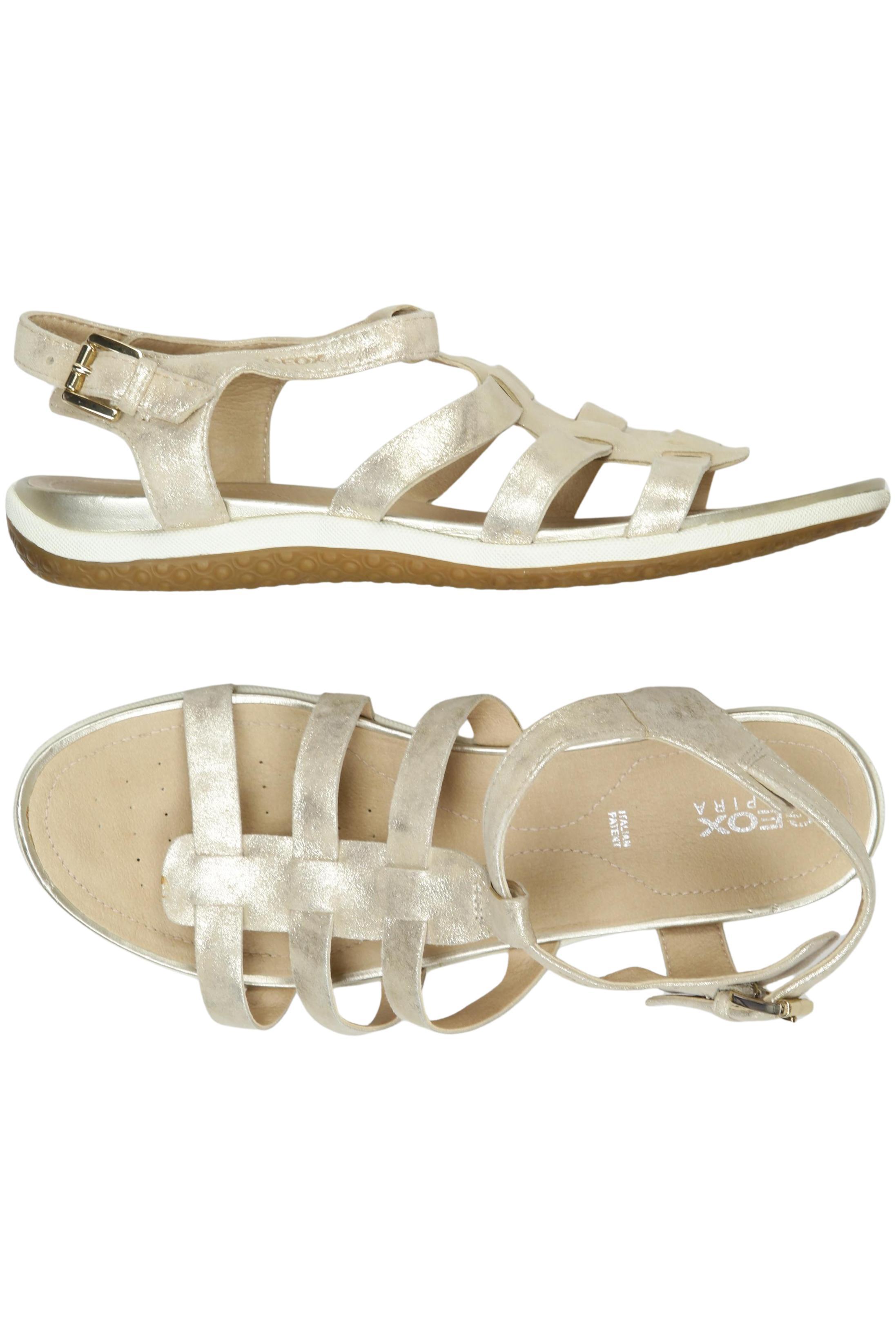 

Geox Damen Sandale, beige, Gr. 39