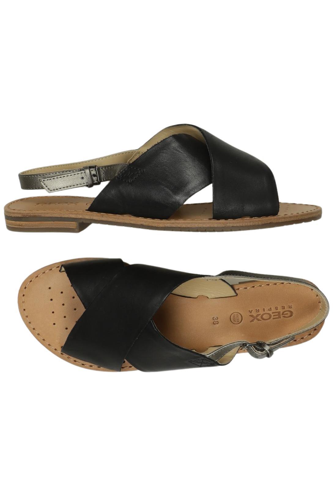 

Geox Damen Sandale, schwarz, Gr. 38