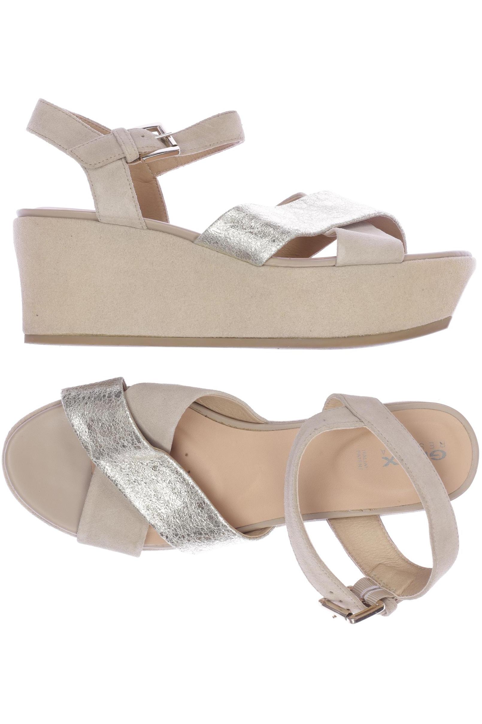 

Geox Damen Sandale, beige, Gr. 41