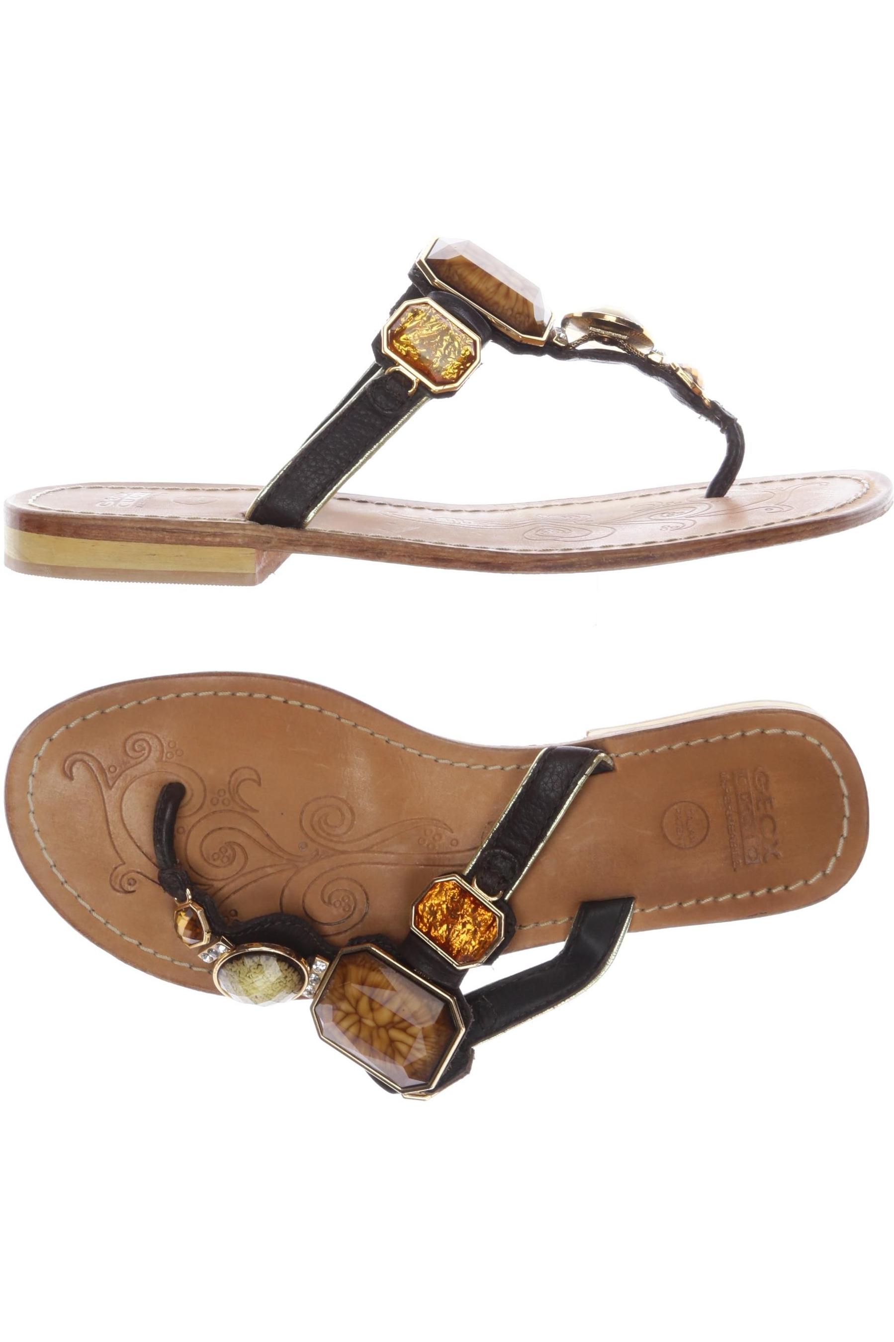 

Geox Damen Sandale, braun, Gr. 38