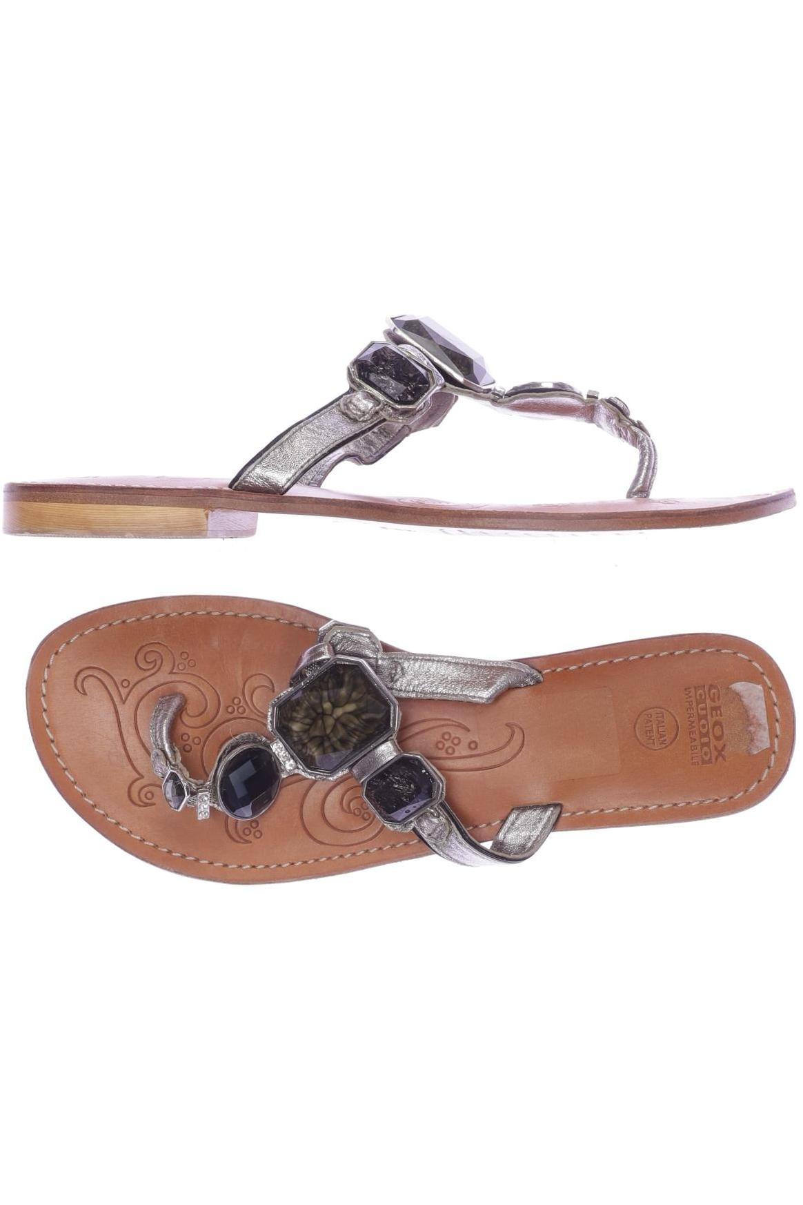 

Geox Damen Sandale, silber, Gr. 41
