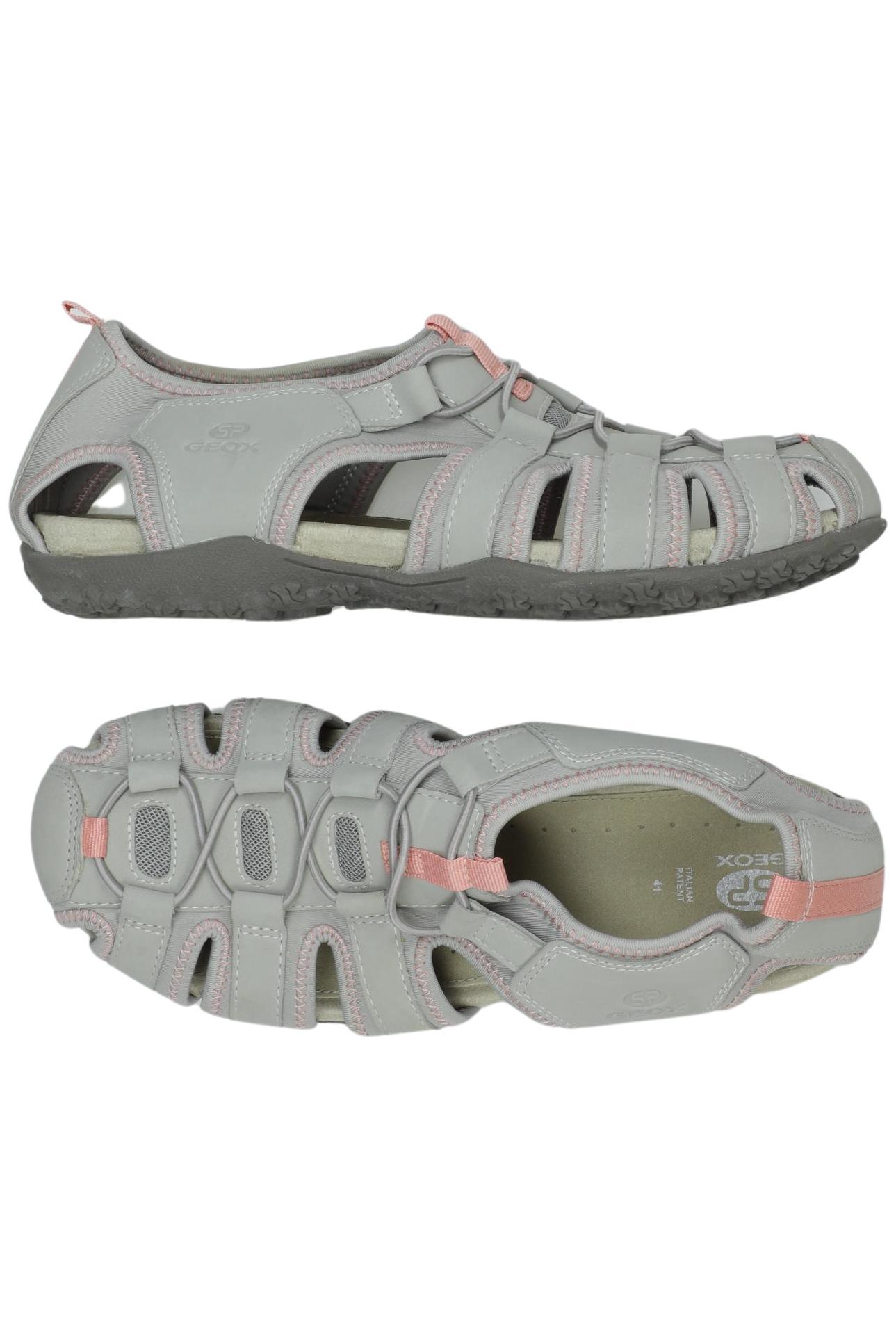 

Geox Damen Sandale, grau, Gr. 41