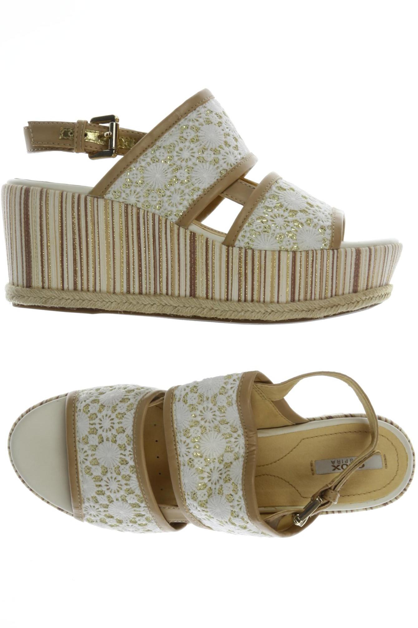 

Geox Damen Sandale, weiß, Gr. 37