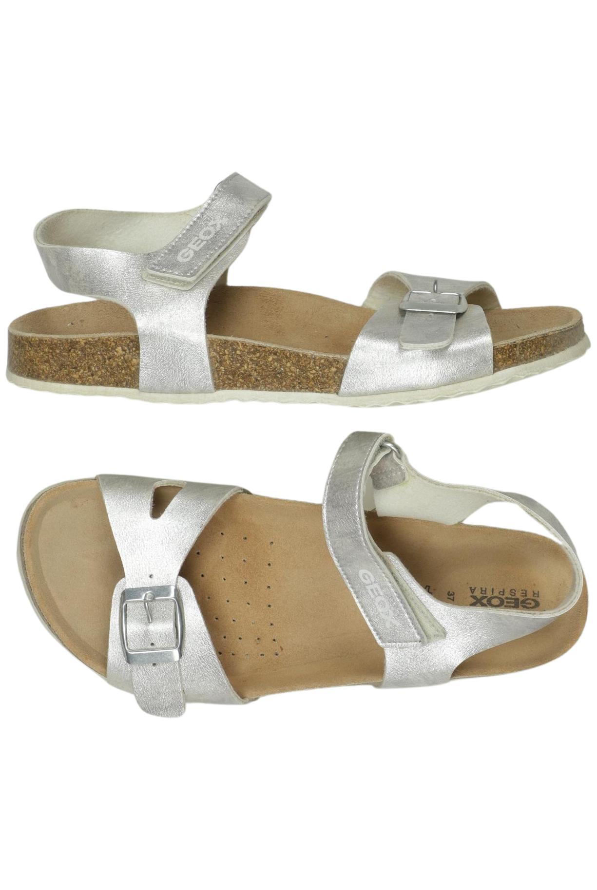 

Geox Damen Sandale, silber, Gr. 37