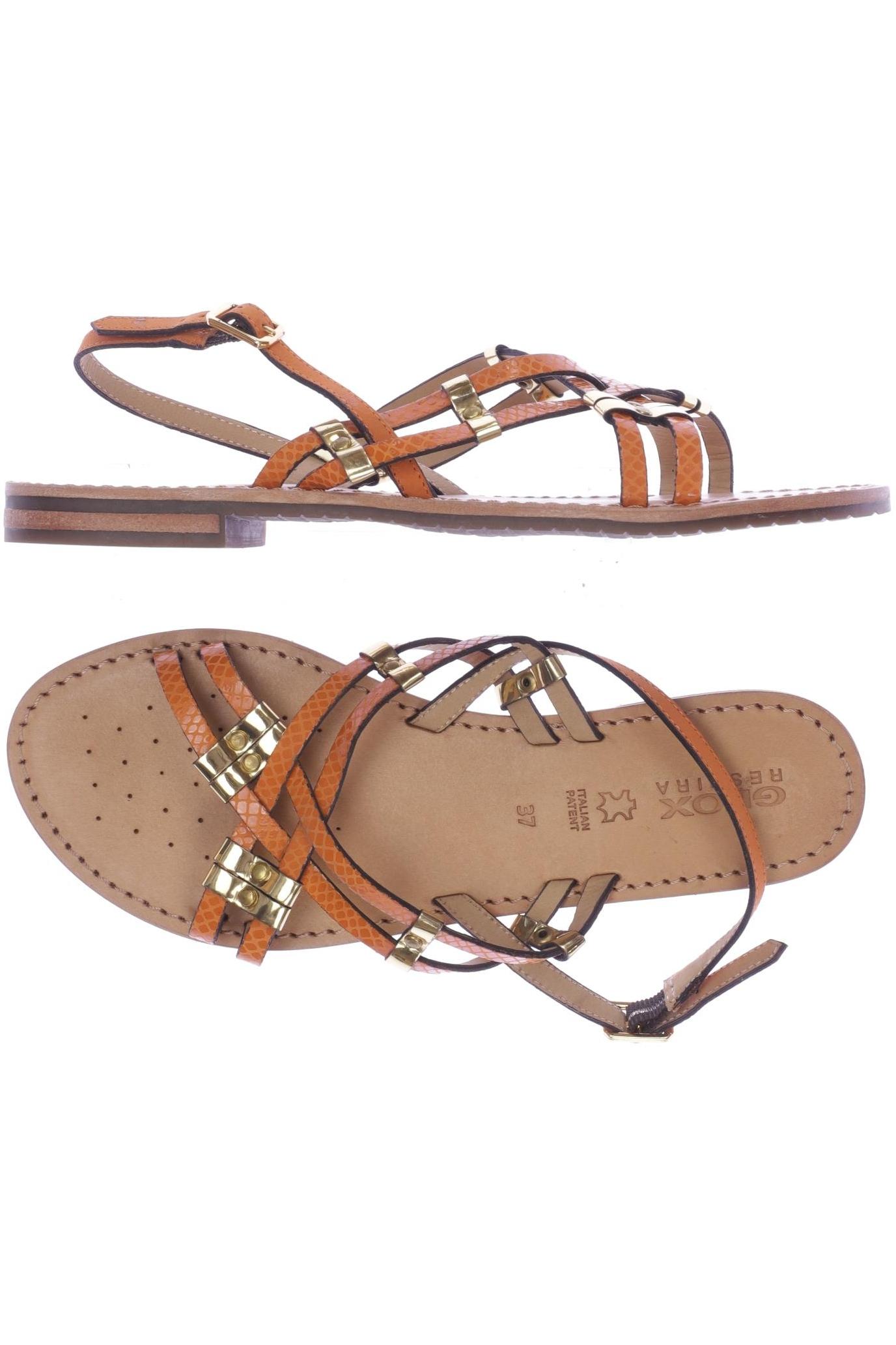 

Geox Damen Sandale, orange, Gr. 37