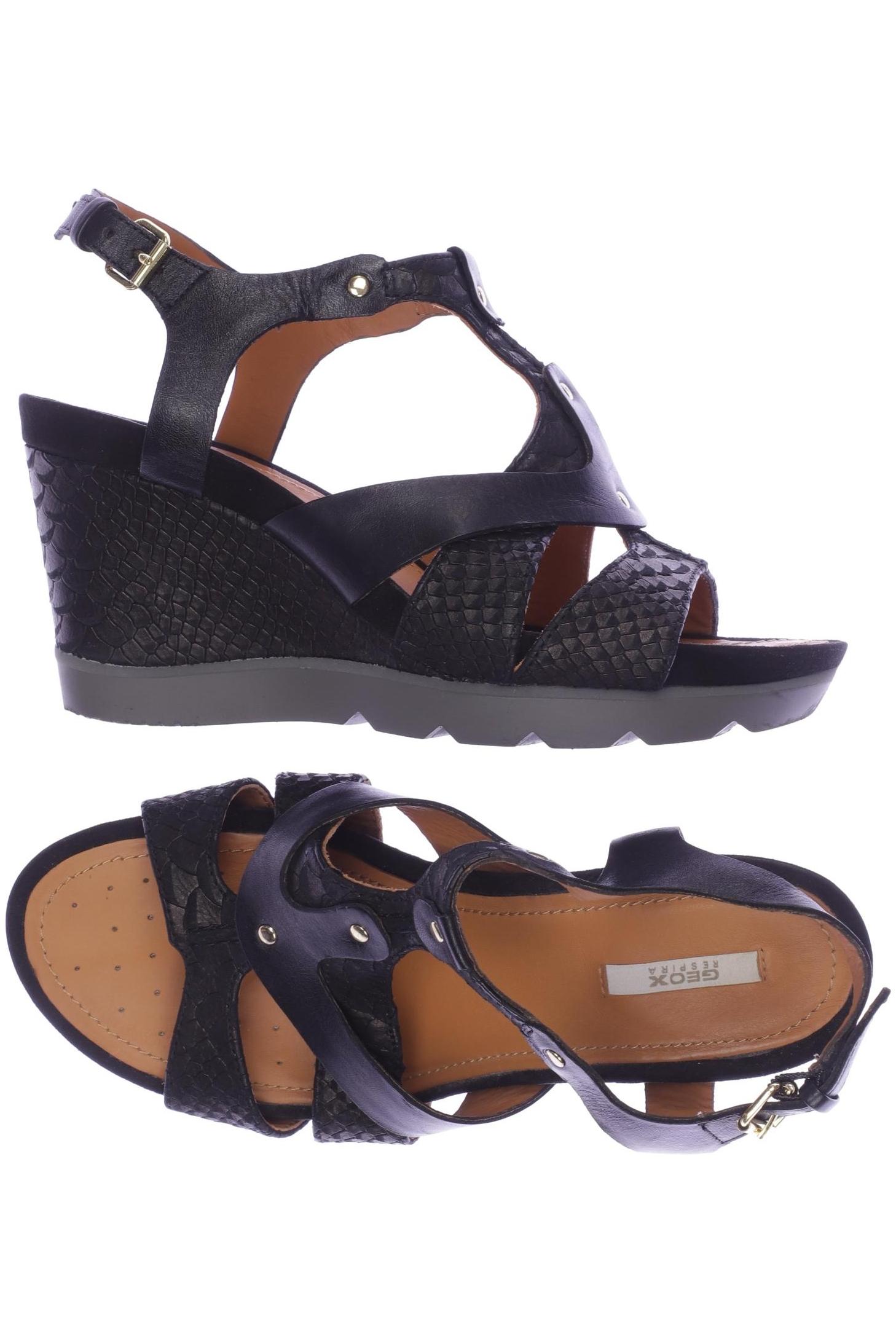 

Geox Damen Sandale, schwarz, Gr. 38