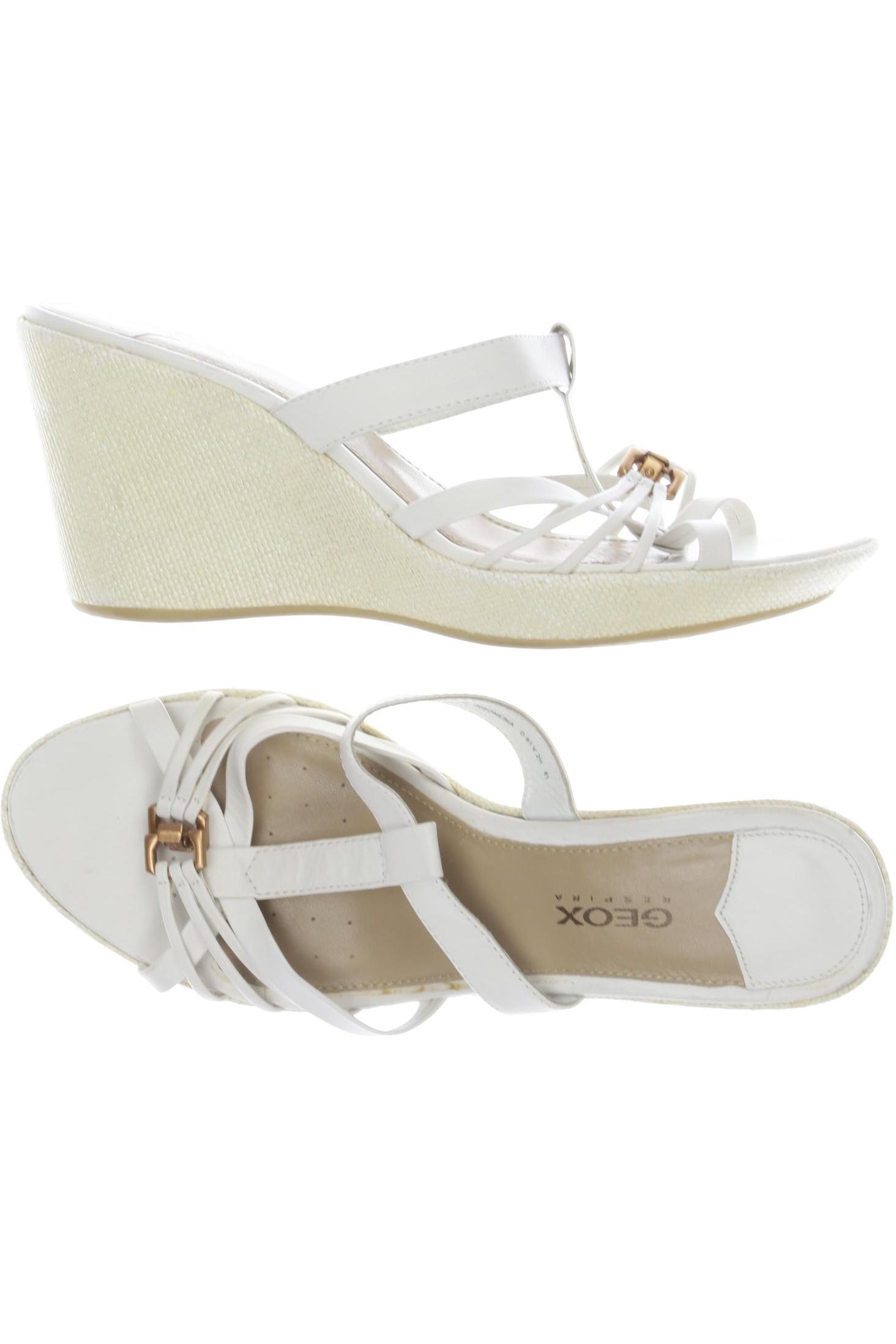 

Geox Damen Sandale, weiß, Gr. 41
