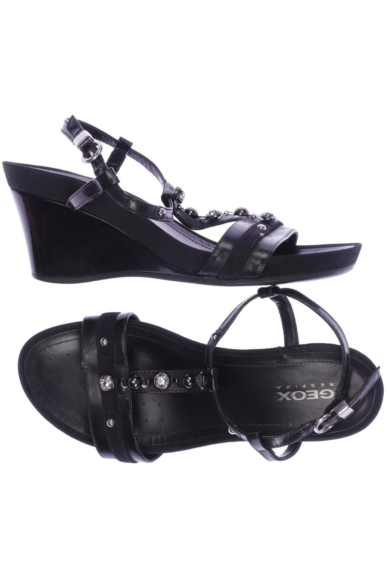 

Geox Damen Sandale, schwarz, Gr. 36