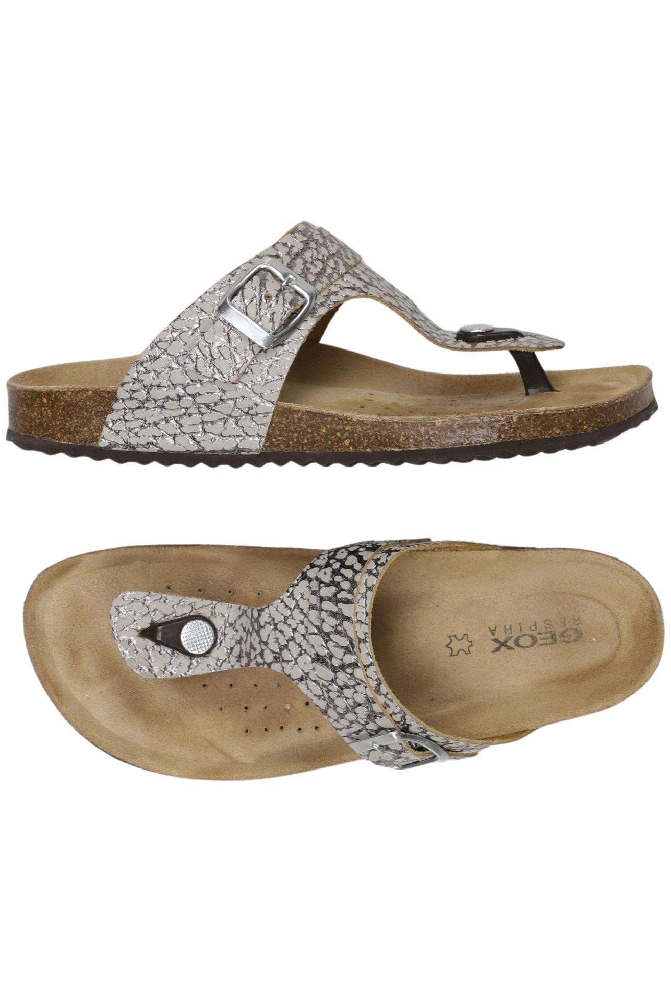 

Geox Damen Sandale, grau, Gr. 37