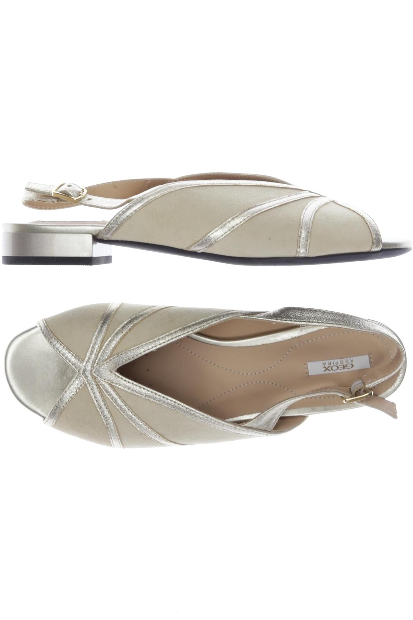 

Geox Damen Sandale, beige, Gr. 39