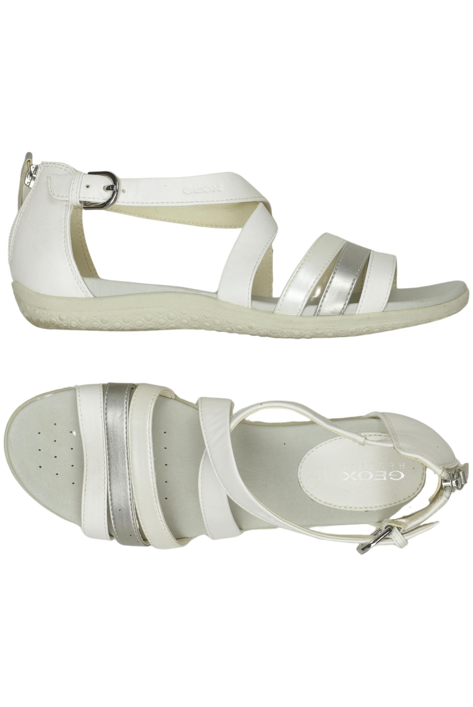 

Geox Damen Sandale, weiß, Gr. 38