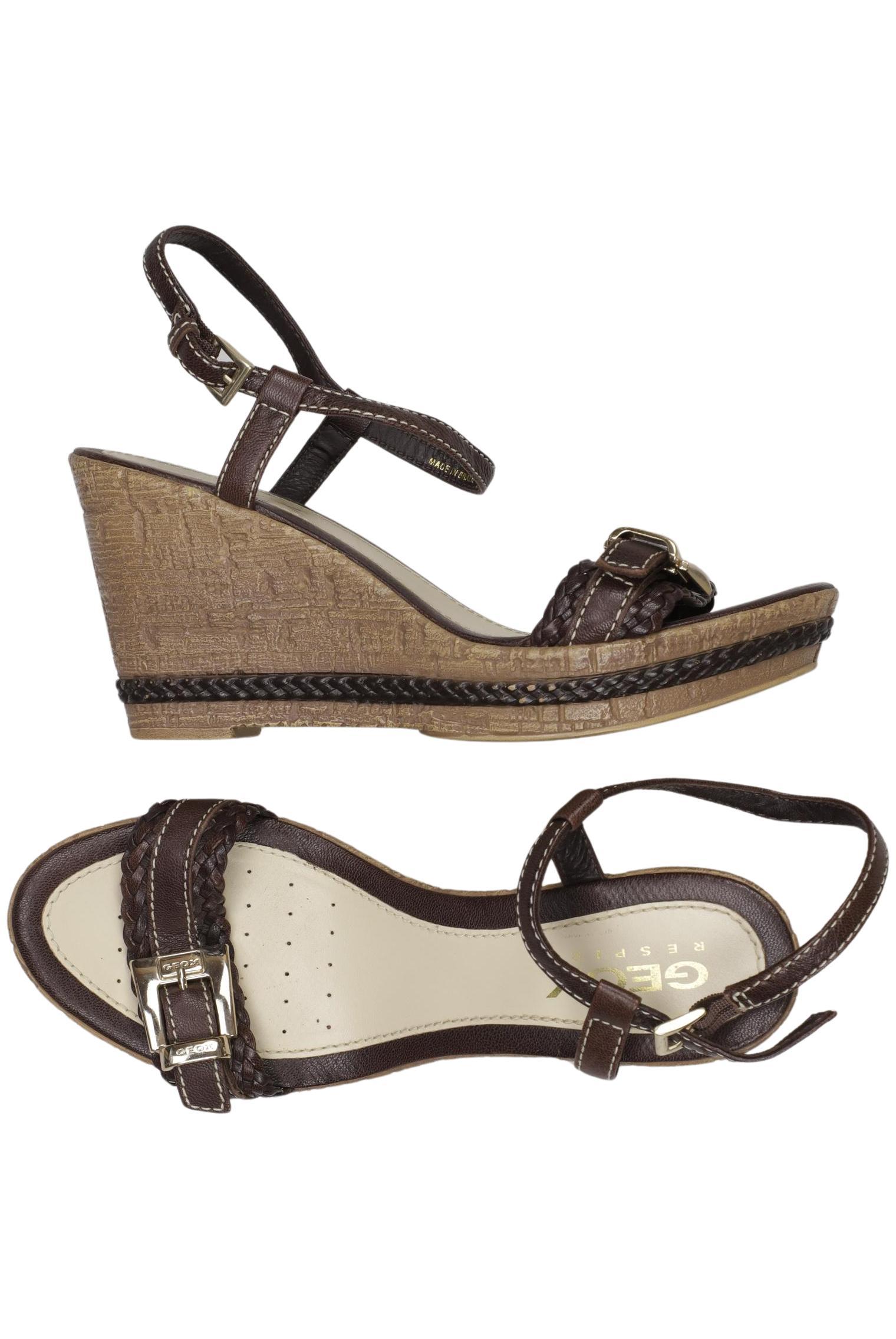 

Geox Damen Sandale, braun, Gr. 37