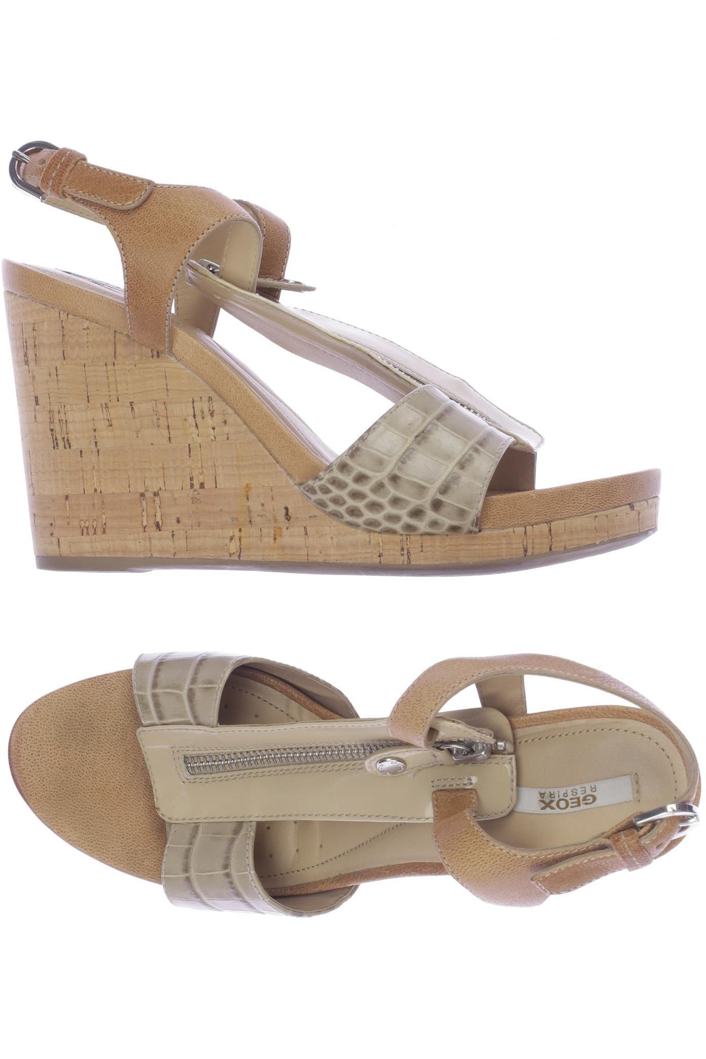 

Geox Damen Sandale, beige, Gr. 39