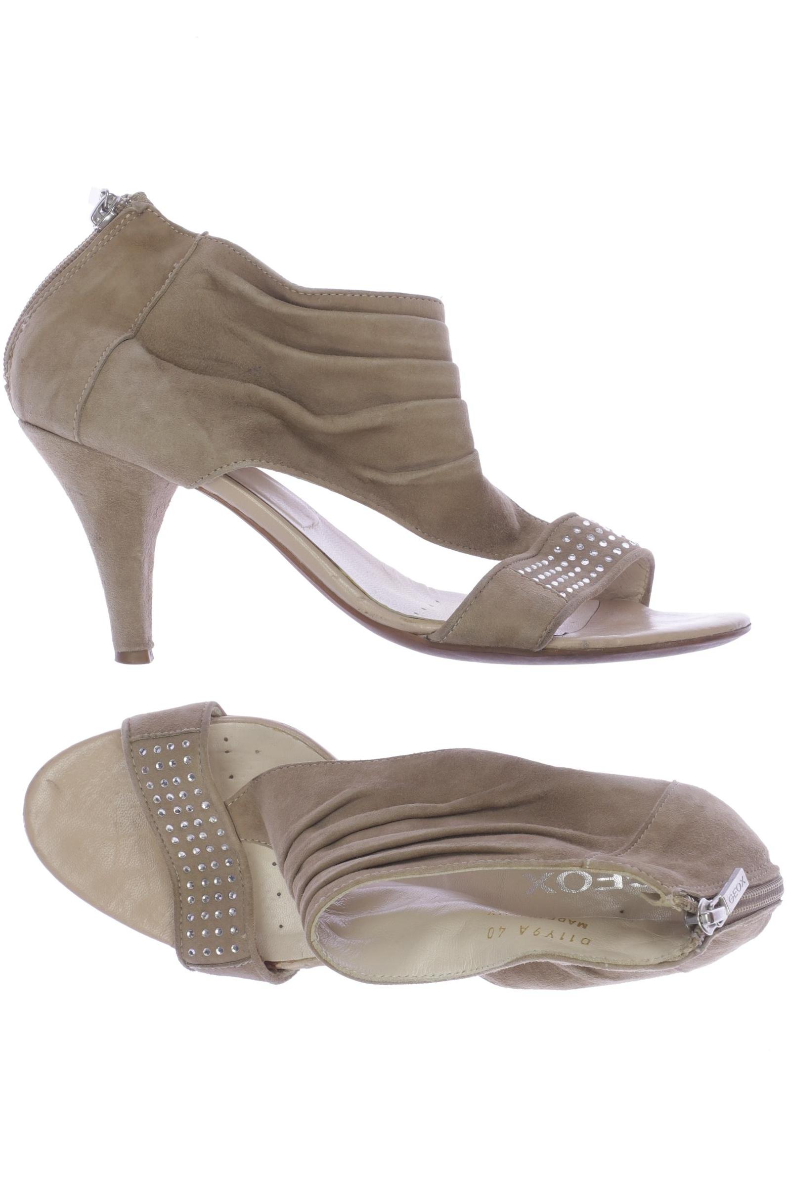 

Geox Damen Sandale, beige, Gr. 40