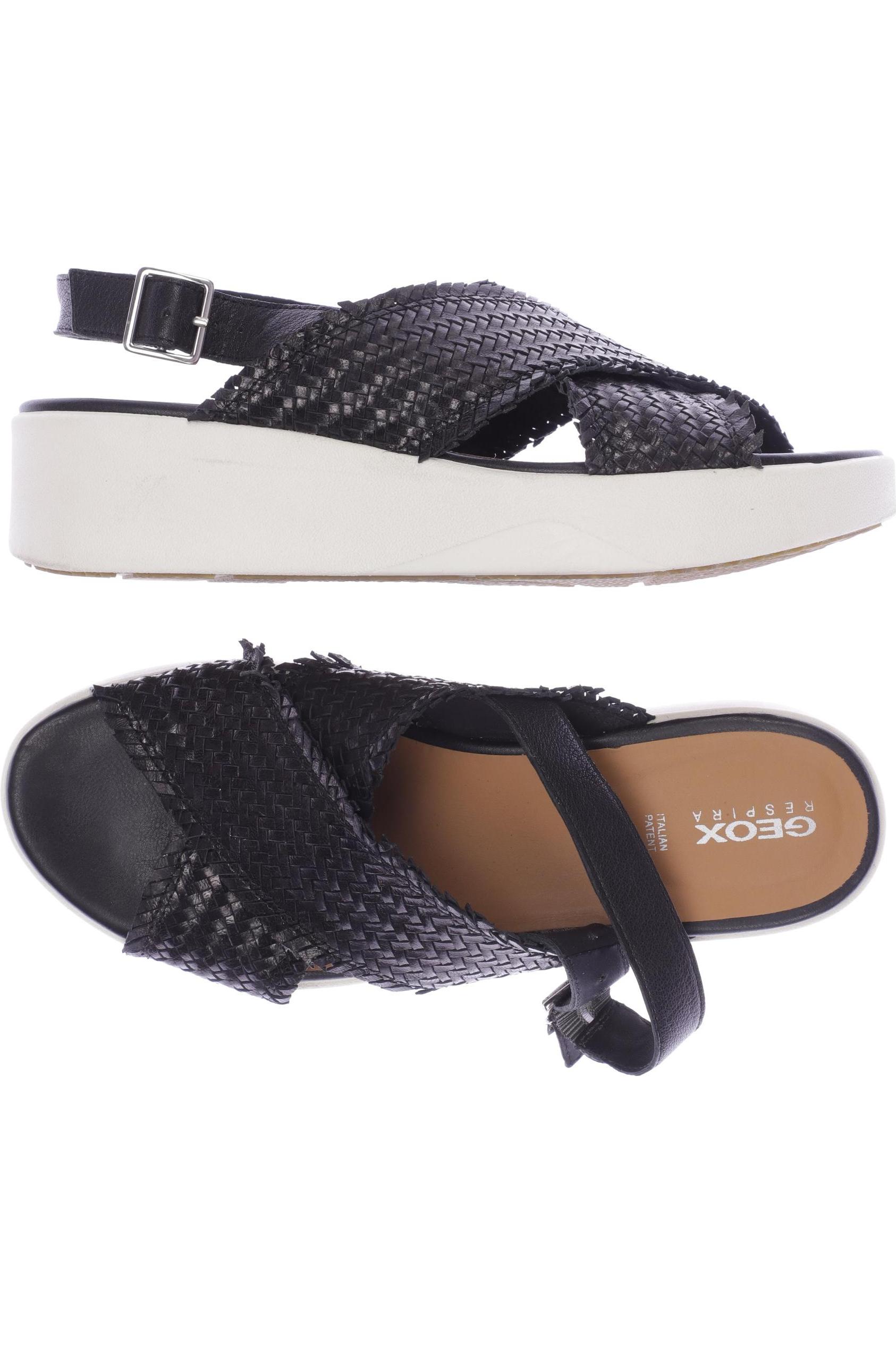 

Geox Damen Sandale, schwarz
