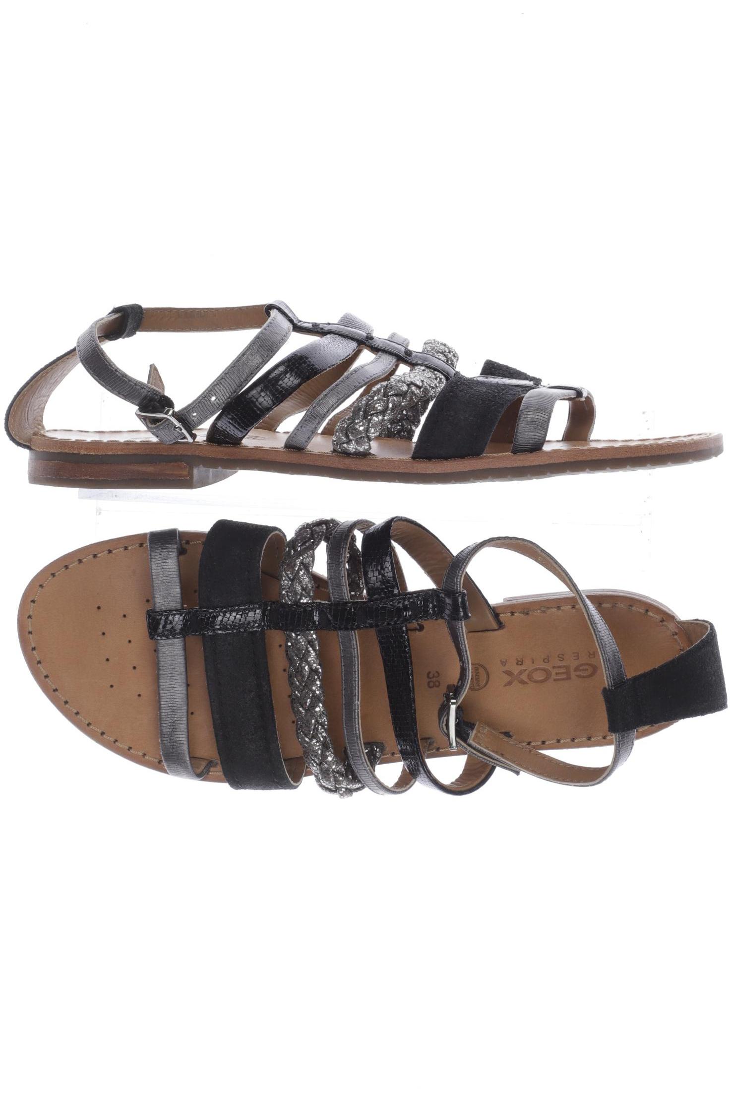 

Geox Damen Sandale, schwarz, Gr. 38