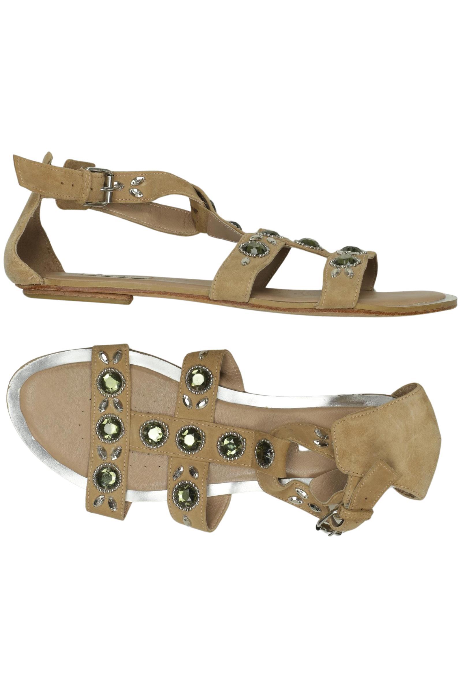 

Geox Damen Sandale, beige, Gr. 40