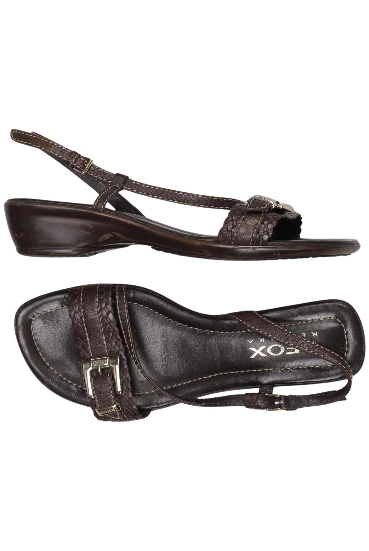 

Geox Damen Sandale, braun, Gr. 37