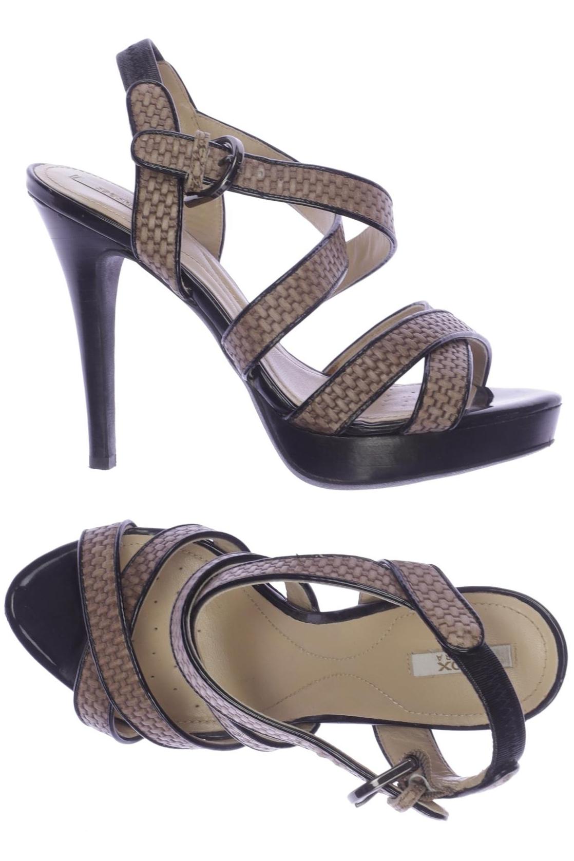 

Geox Damen Sandale, braun, Gr. 36