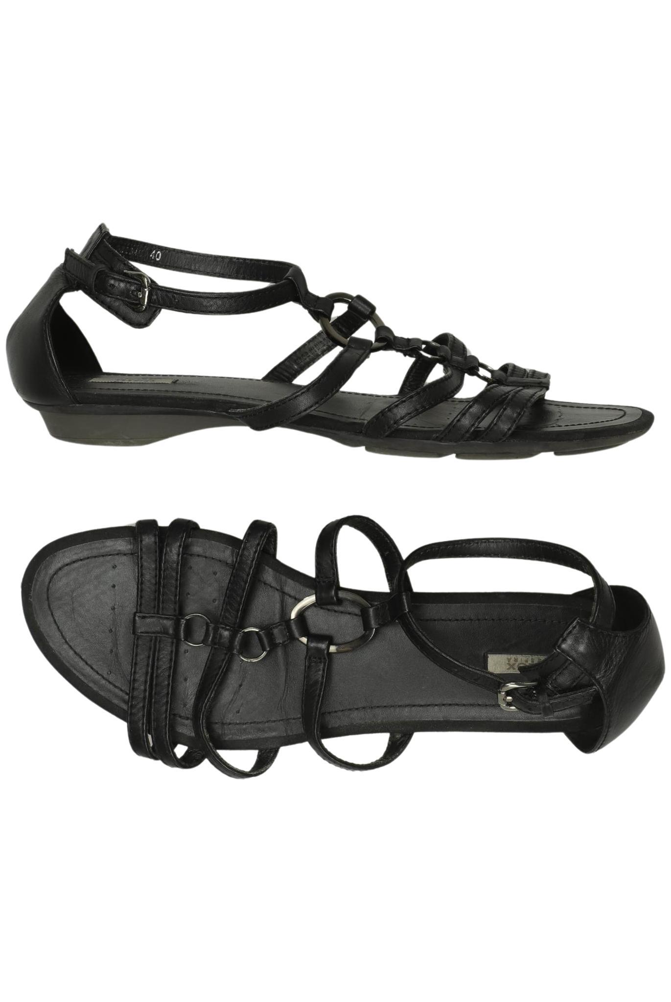 

Geox Damen Sandale, schwarz, Gr. 40