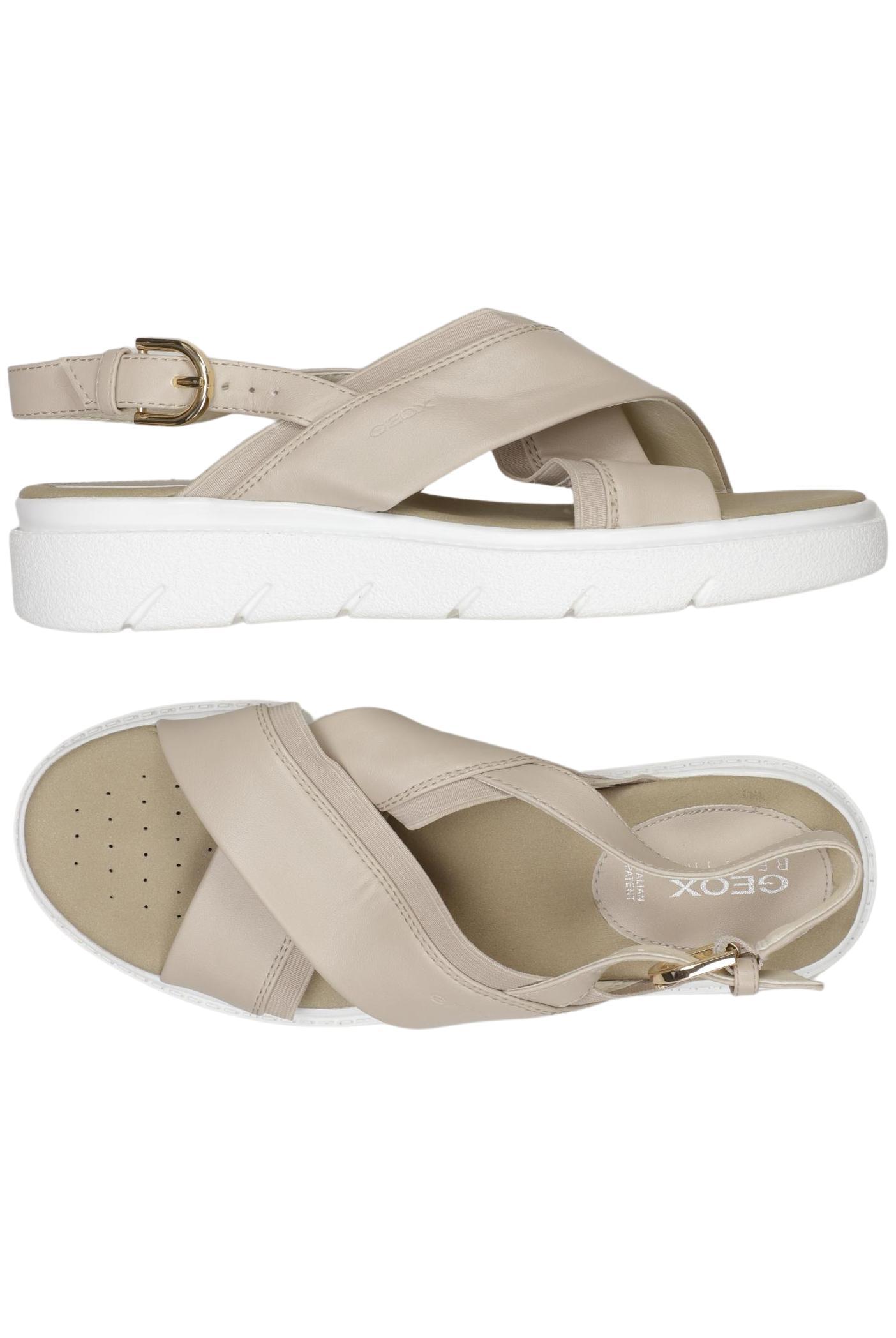 

Geox Damen Sandale, beige, Gr. 39