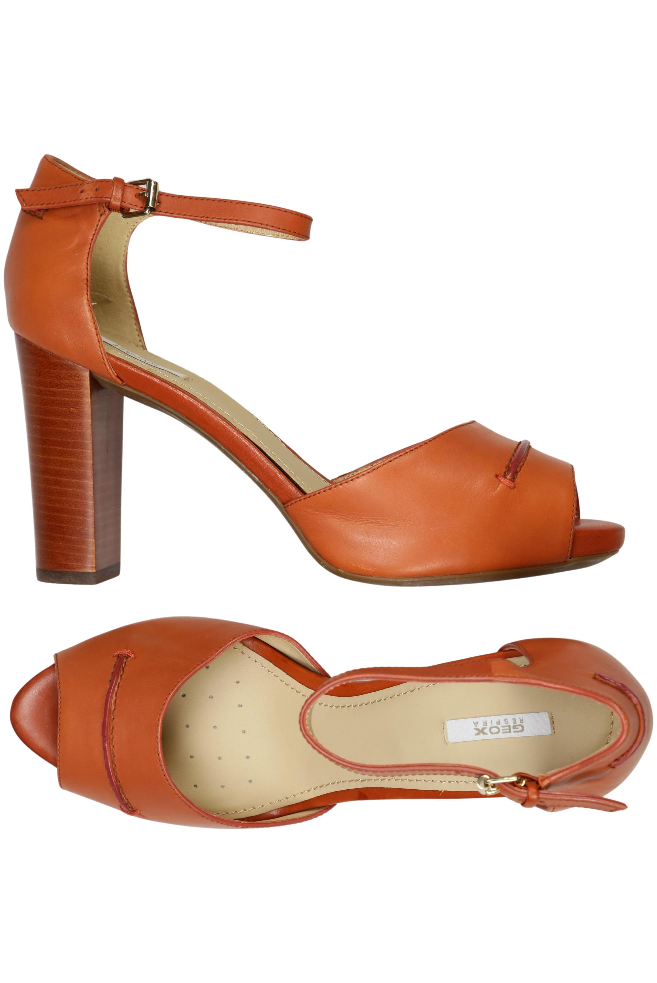 

Geox Damen Sandale, orange, Gr. 38.5